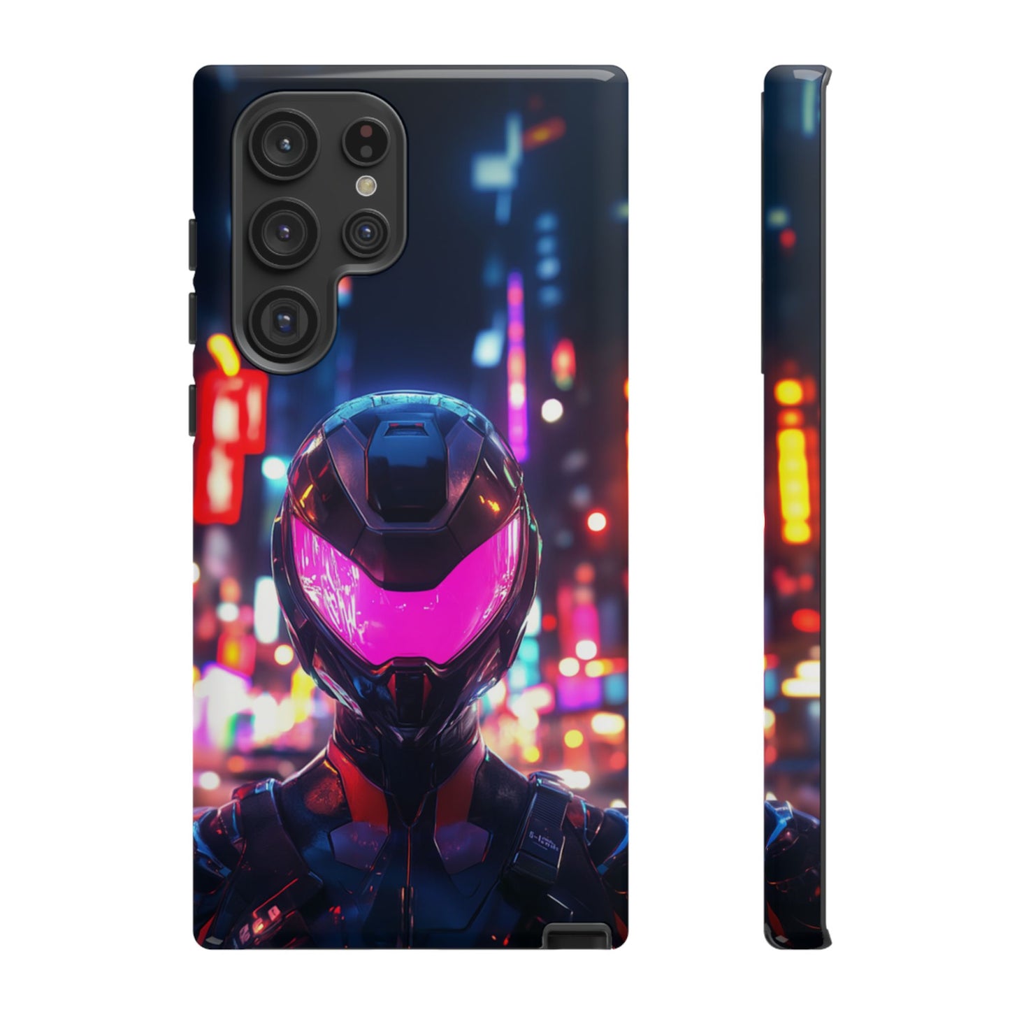 Neon Guardian Warrior – Tough Samsung Galaxy Case