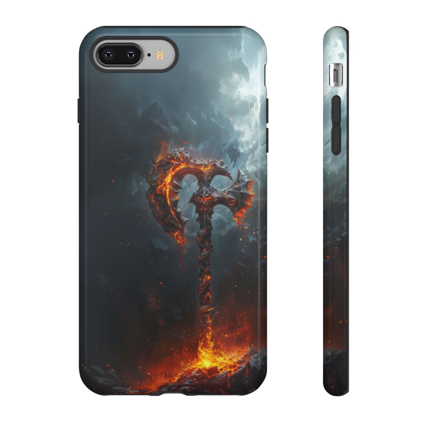 Molten War Axe - Tough iPhone Case