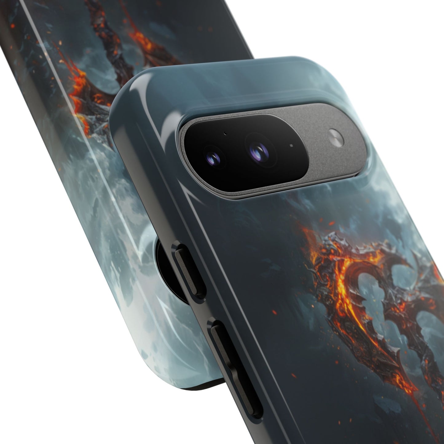 Molten War Axe - Tough Google Pixel Case