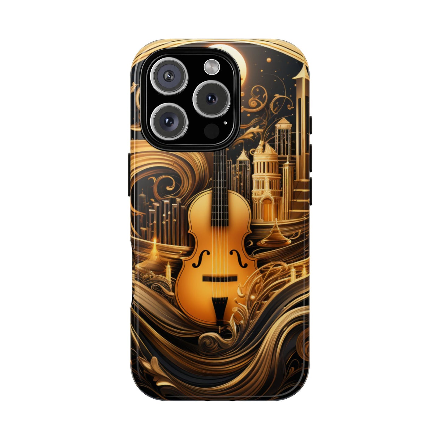 Golden Symphony Phone Case – iPhone, Samsung, Google Pixel