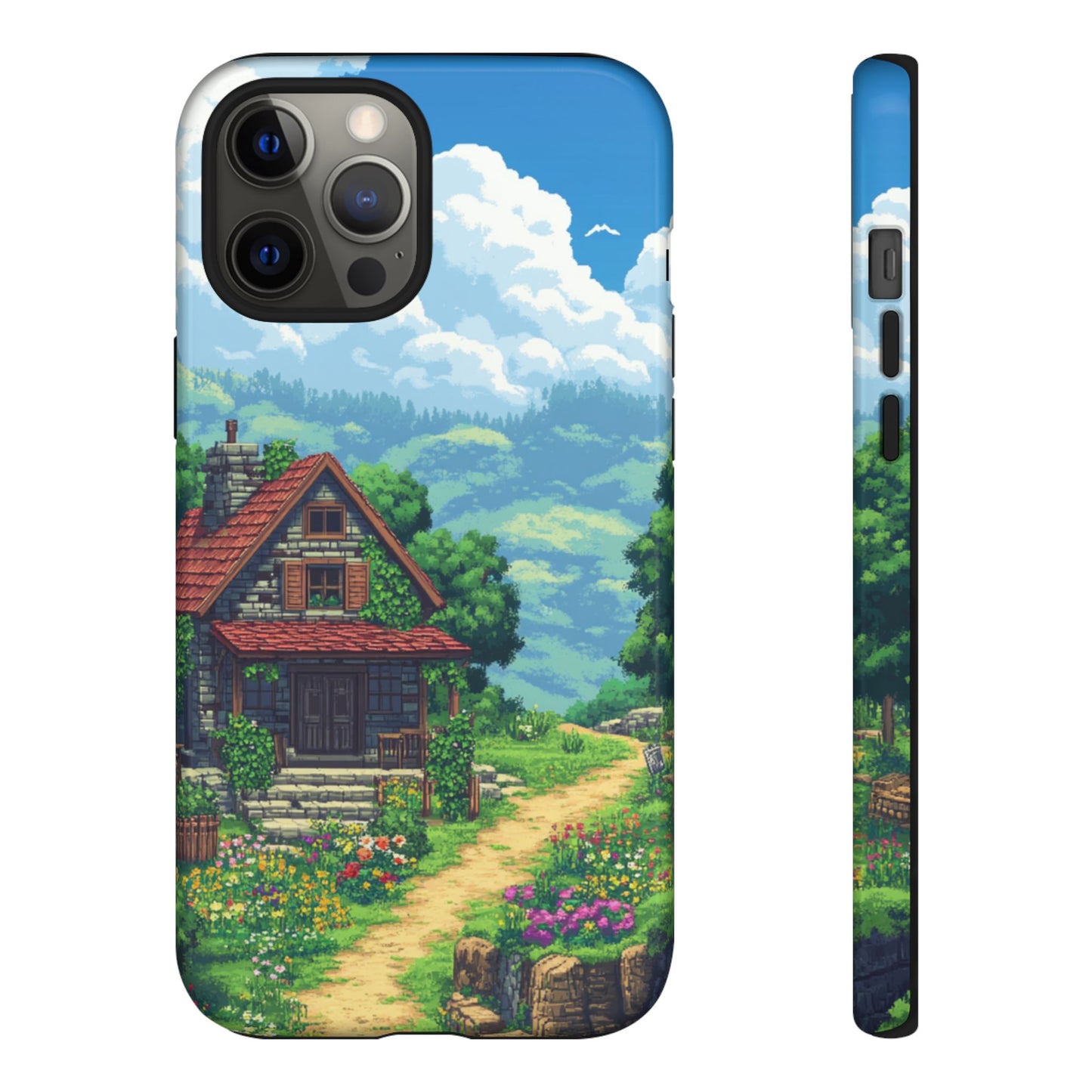 Retro Cottage Escape – Tough iPhone Case