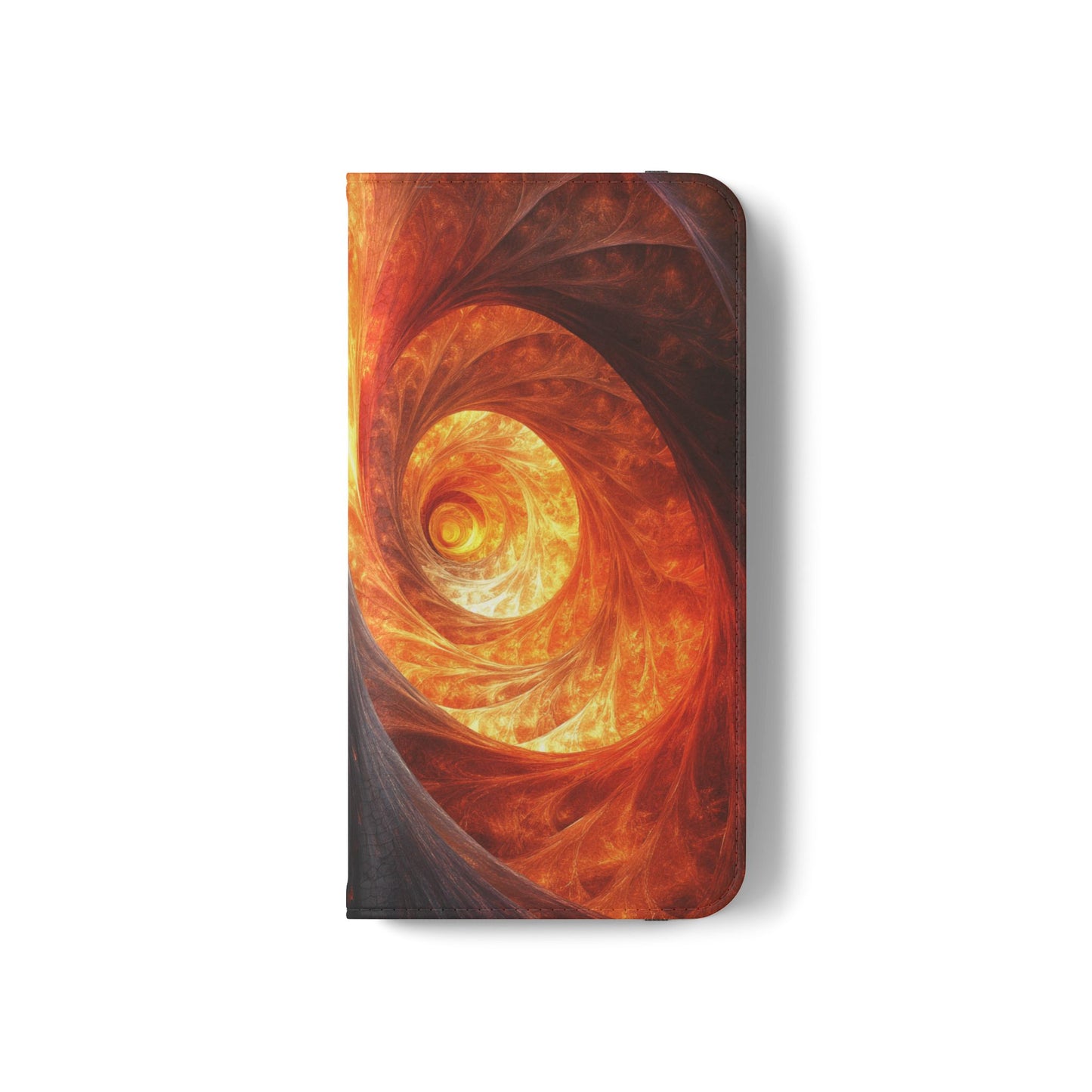 Fire Spiral - Wallet Flip Case