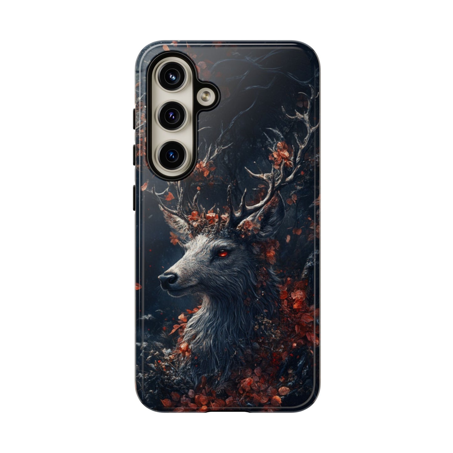 Crimson Stag Blossom – Tough Samsung Galaxy Case