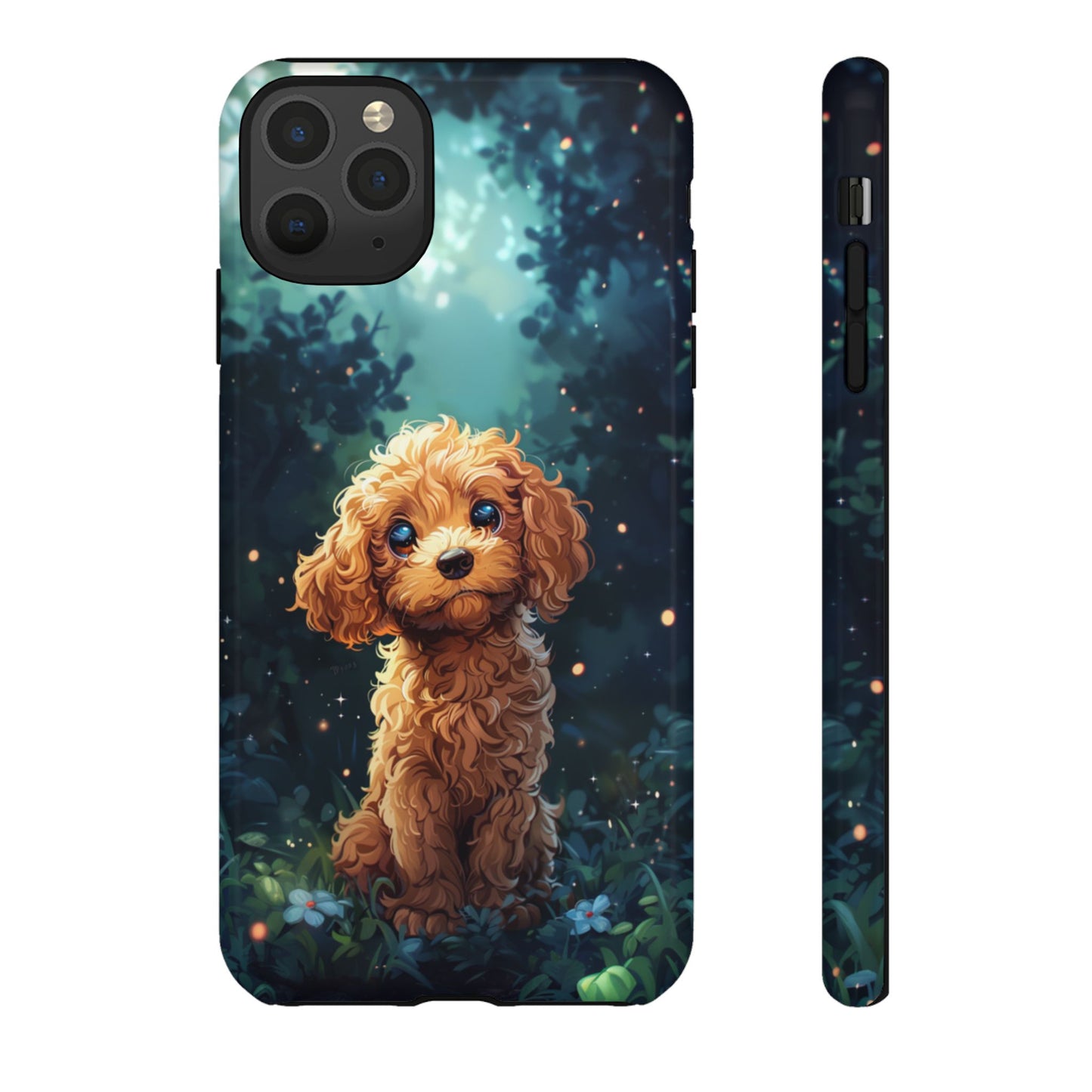 Forest Poodle - Tough iPhone Case