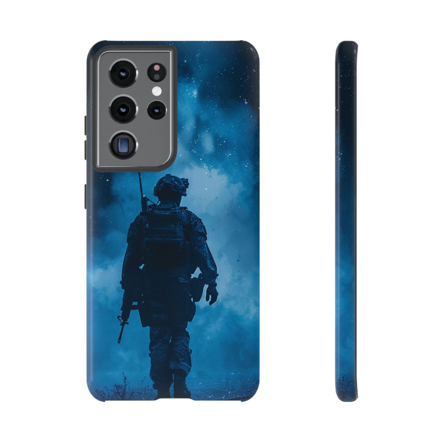 Midnight Sentinel Soldier – Tough Samsung Galaxy Case
