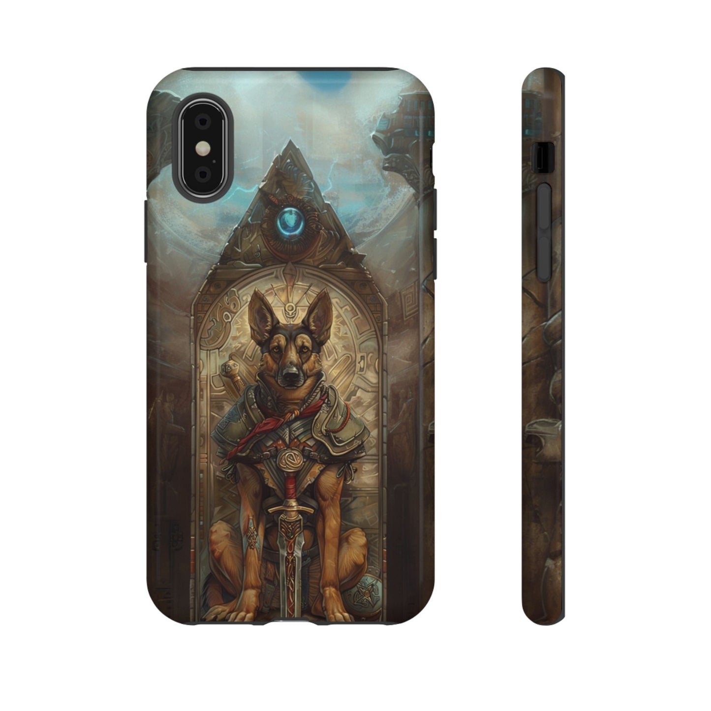Temple Sentinel Dog – Tough iPhone Case
