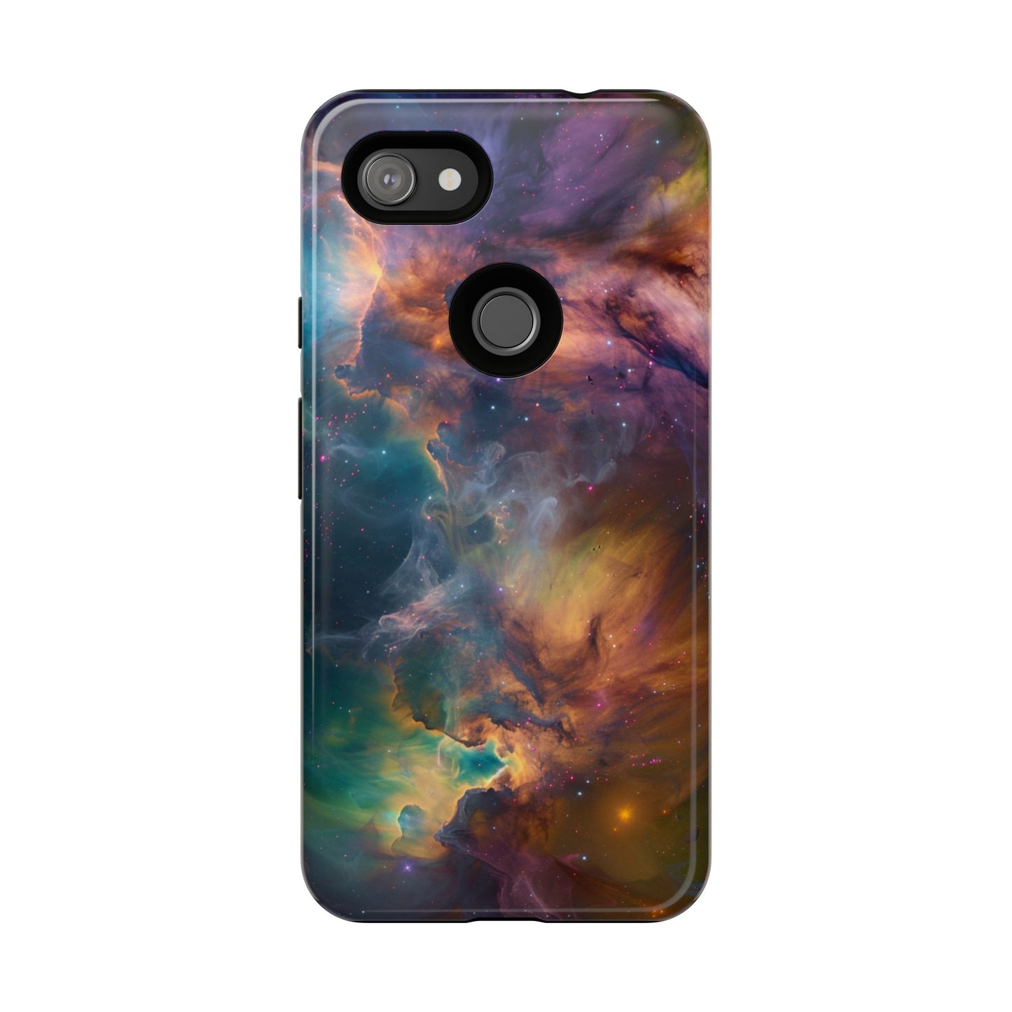 Celestial Nebula Drift – Tough Google Pixel Case