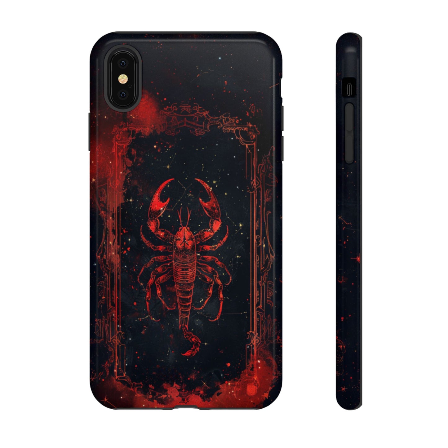 Scorpio Scarlet Nebula – Tough iPhone Case