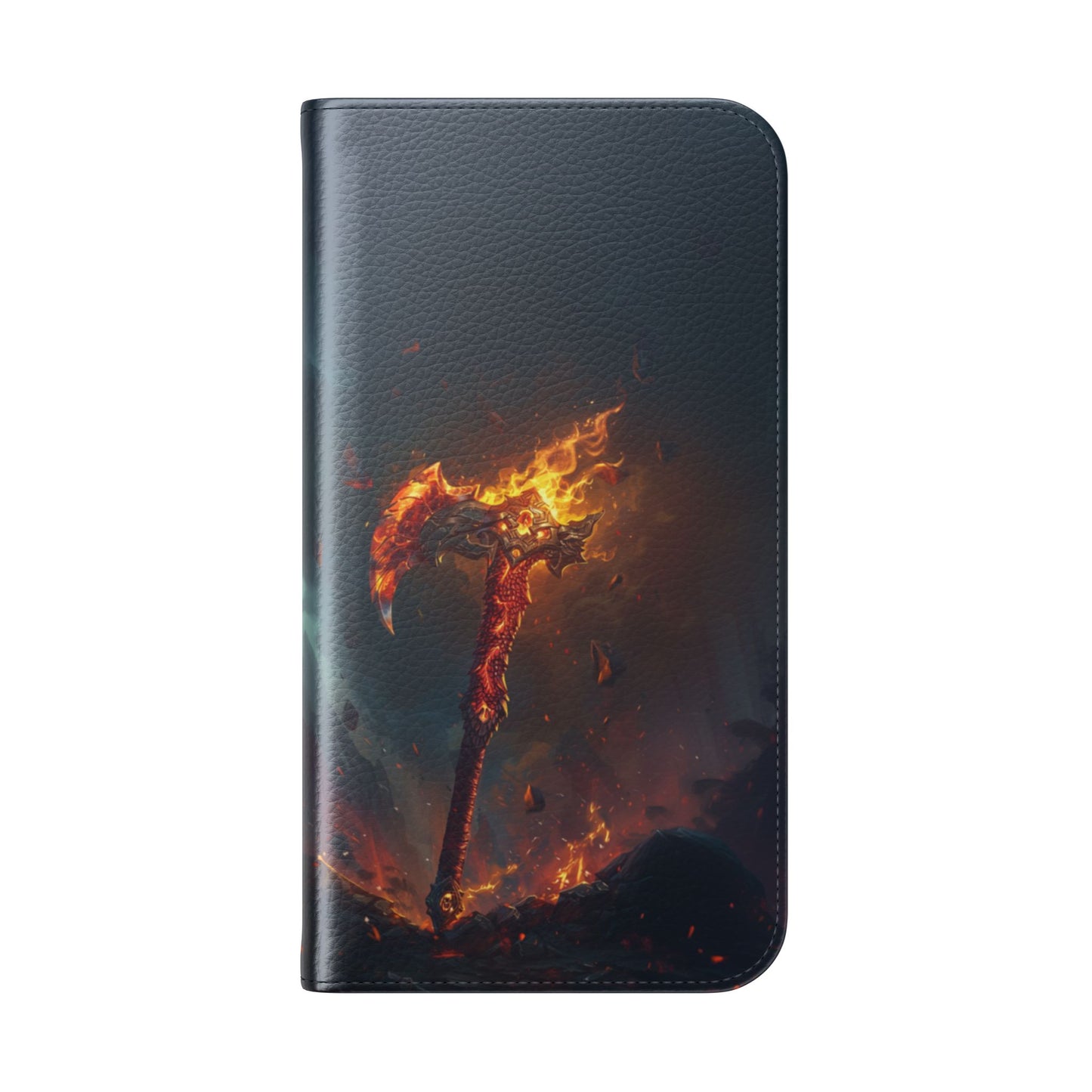 Dragon Fire Axe - Wallet Flip Case