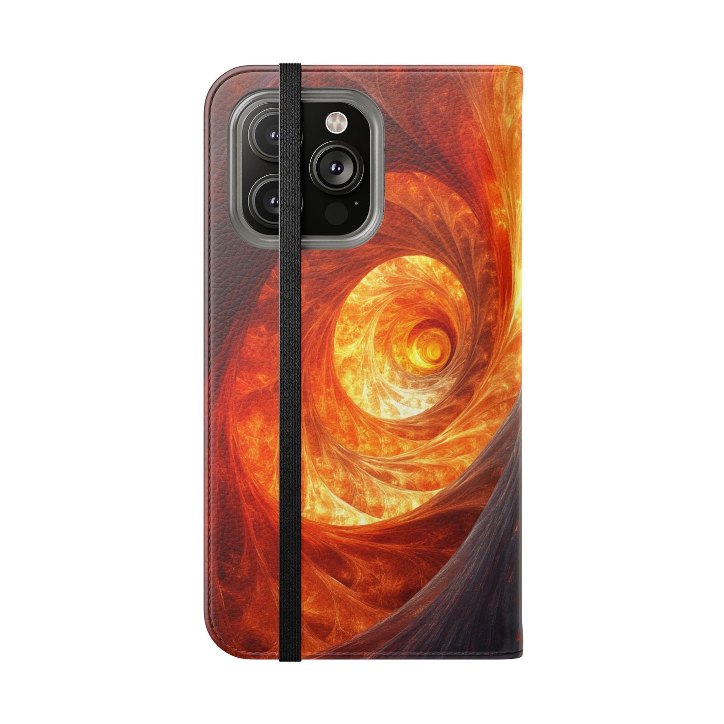 Fire Spiral - Wallet Flip Case