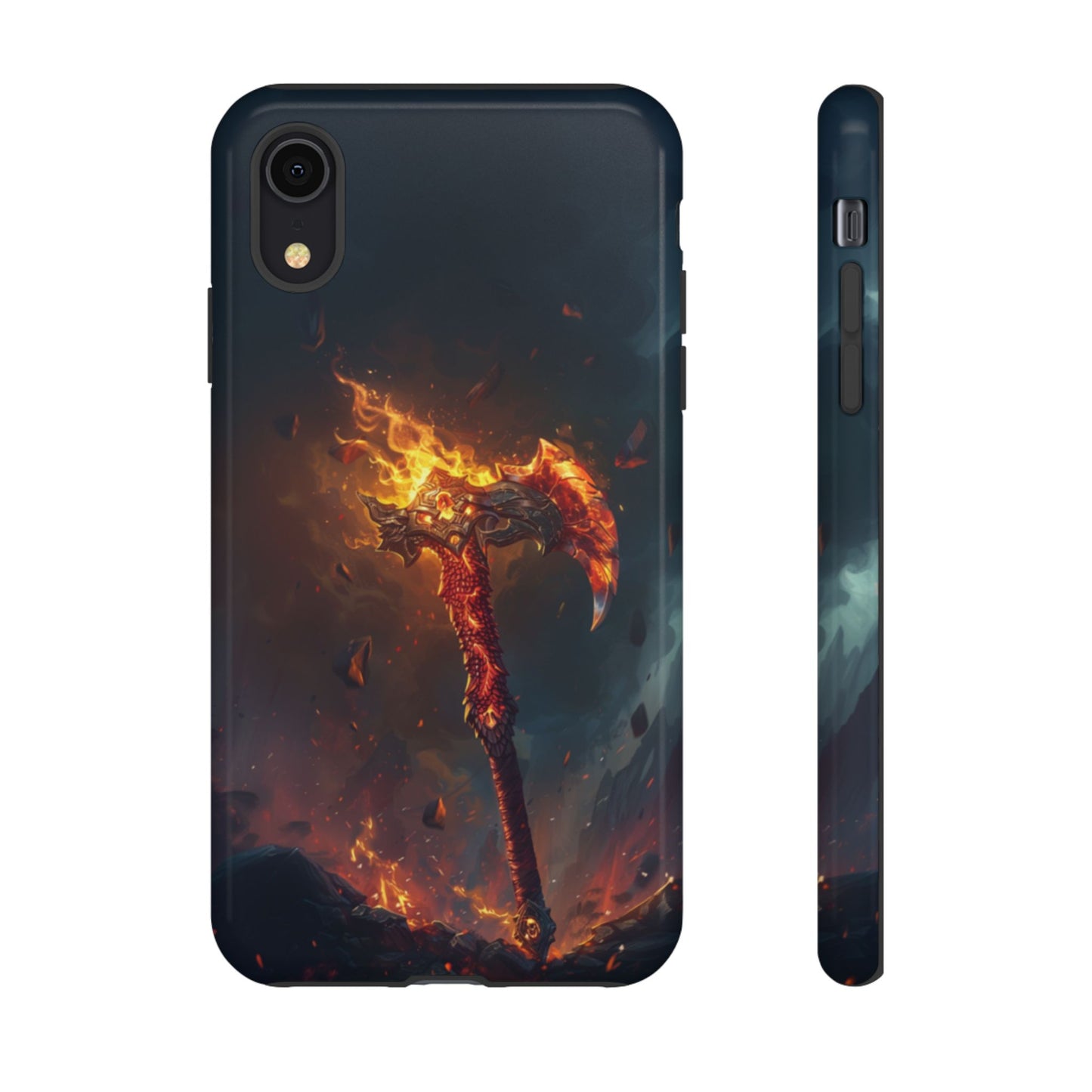 Dragon Fire Axe - Tough iPhone Case