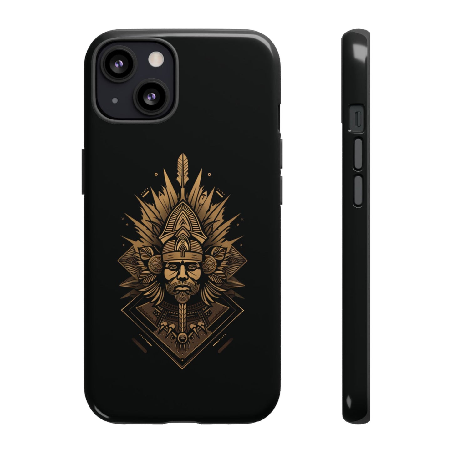 Golden Warrior Guardian - iPhone, Google Pixel, Samsung Galaxy