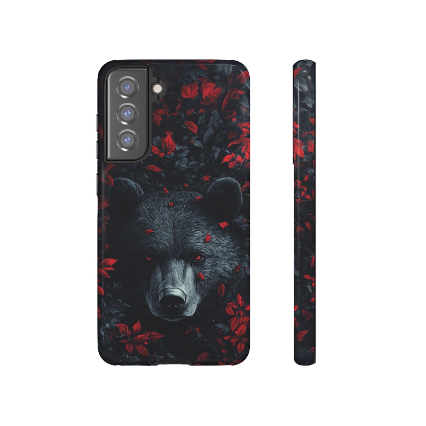 Crimson Bear Thicket – Tough Samsung Galaxy Case