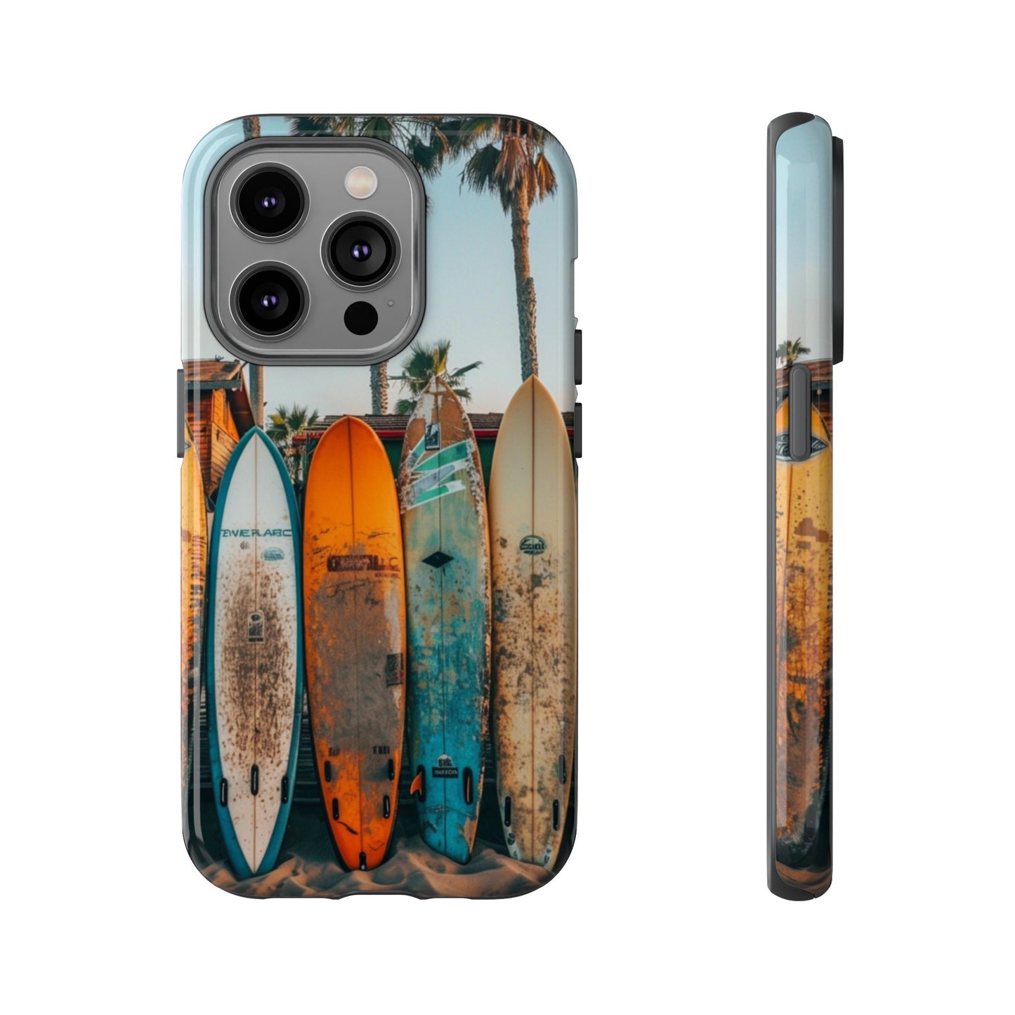 Beach Surfboards - Tough iPhone Case