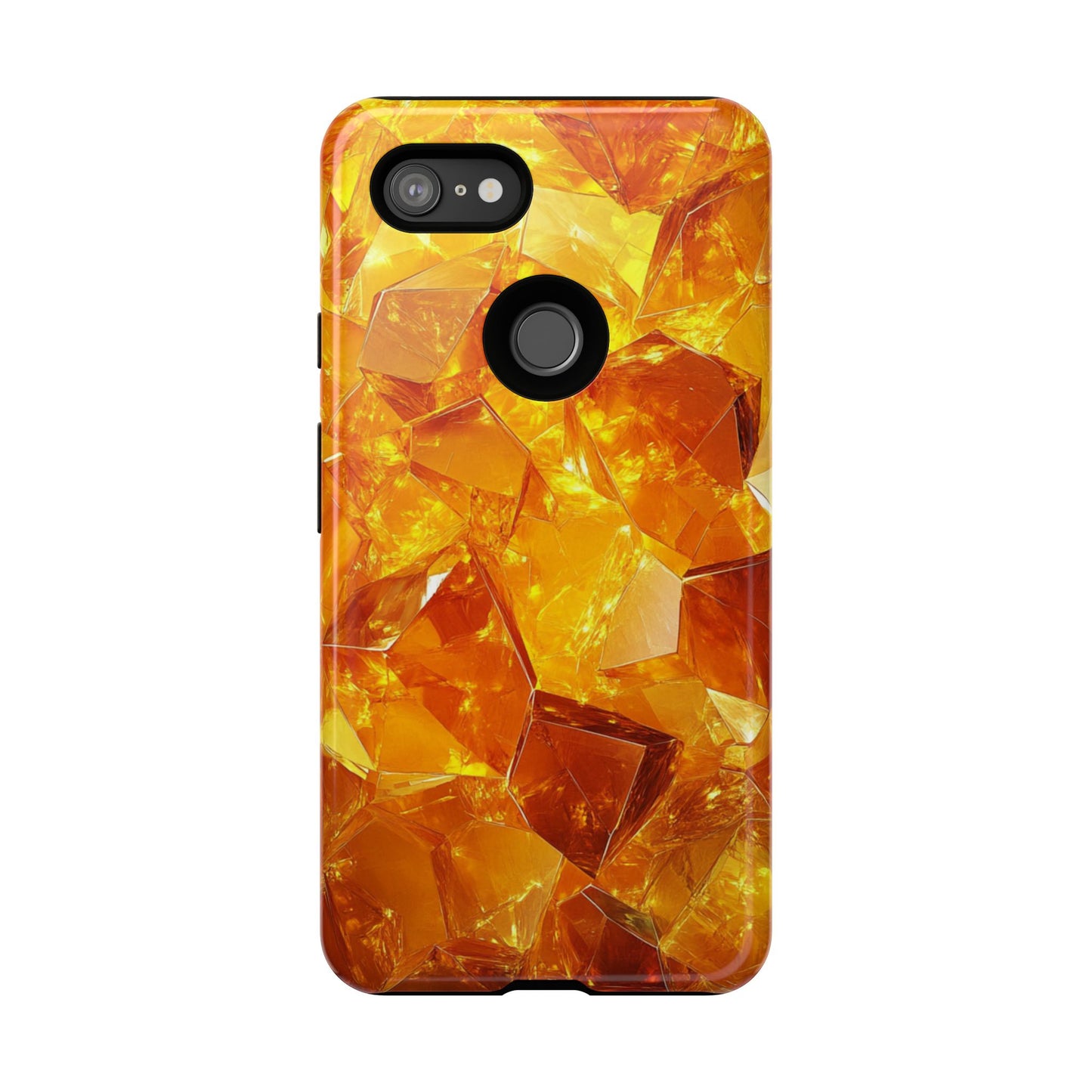 Amber Crystal Shards – Tough Google Pixel Case