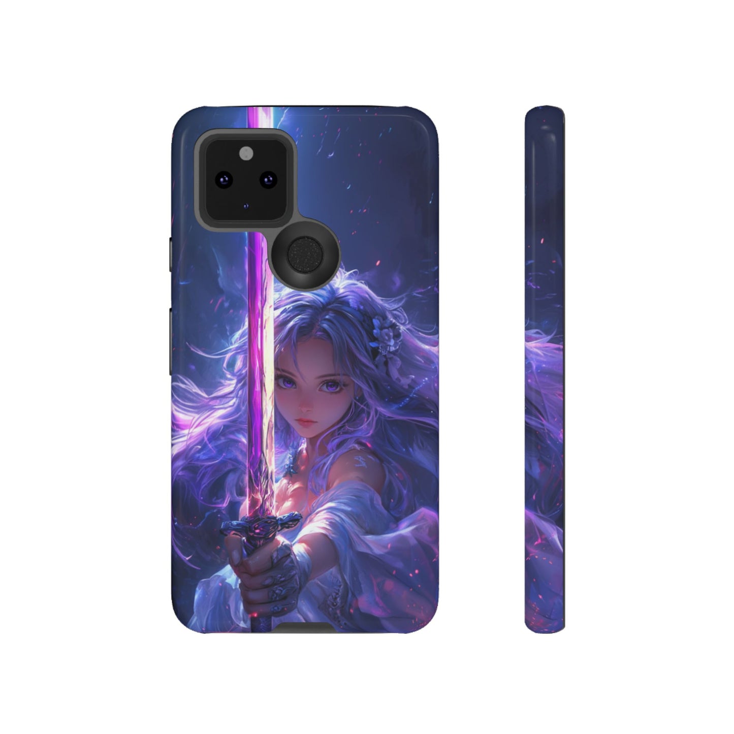 Violet Blade Warrior – Tough Google Pixel Case