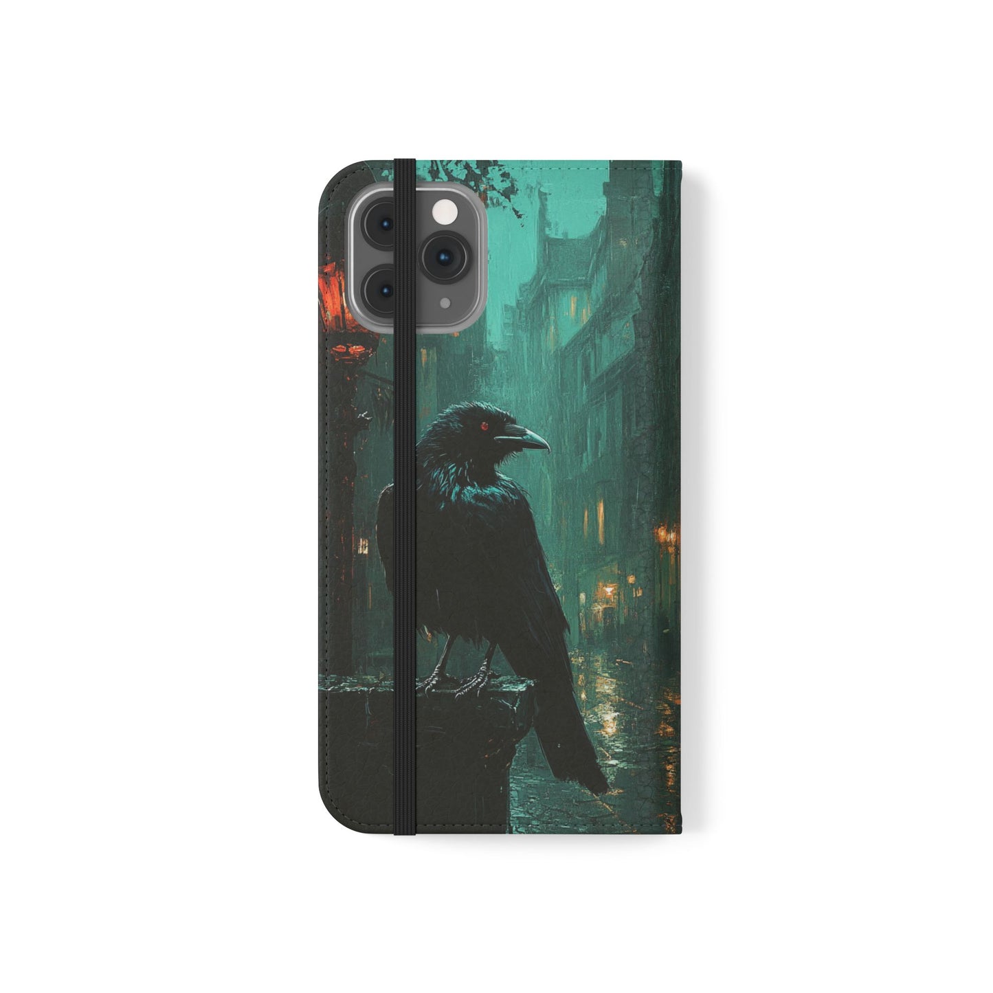 Victorian Raven - Wallet Flip Case