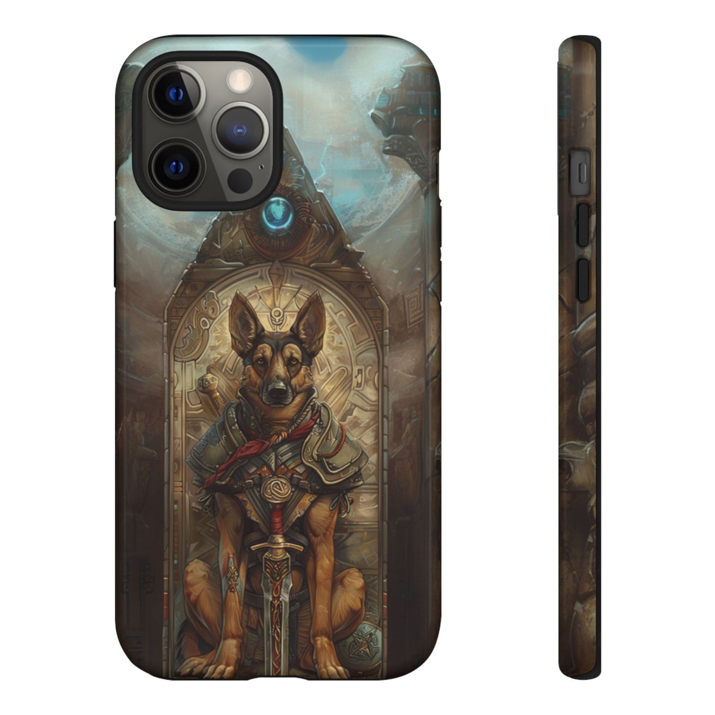 Temple Sentinel Dog – Tough iPhone Case
