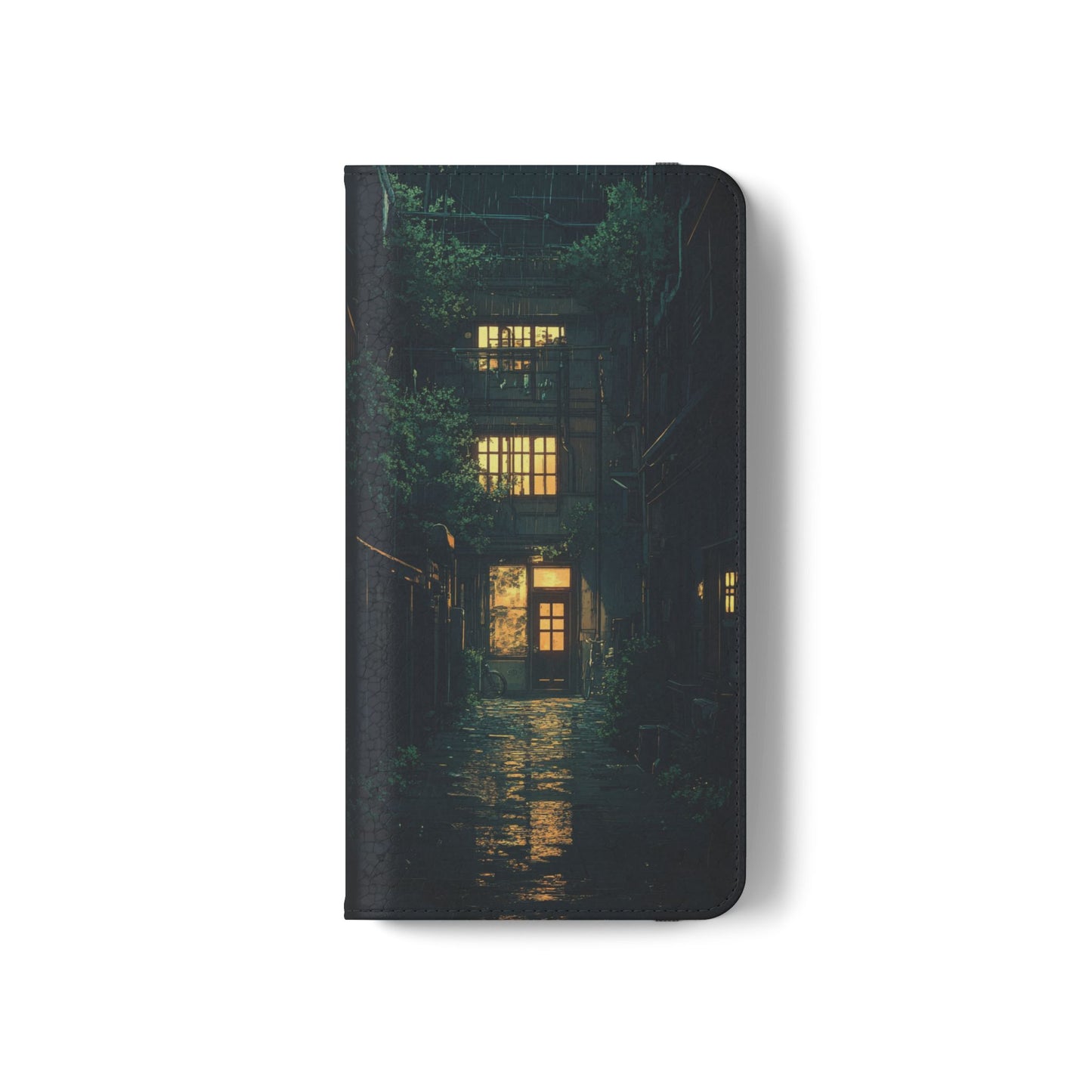 Rainy Alley - Wallet Flip Case