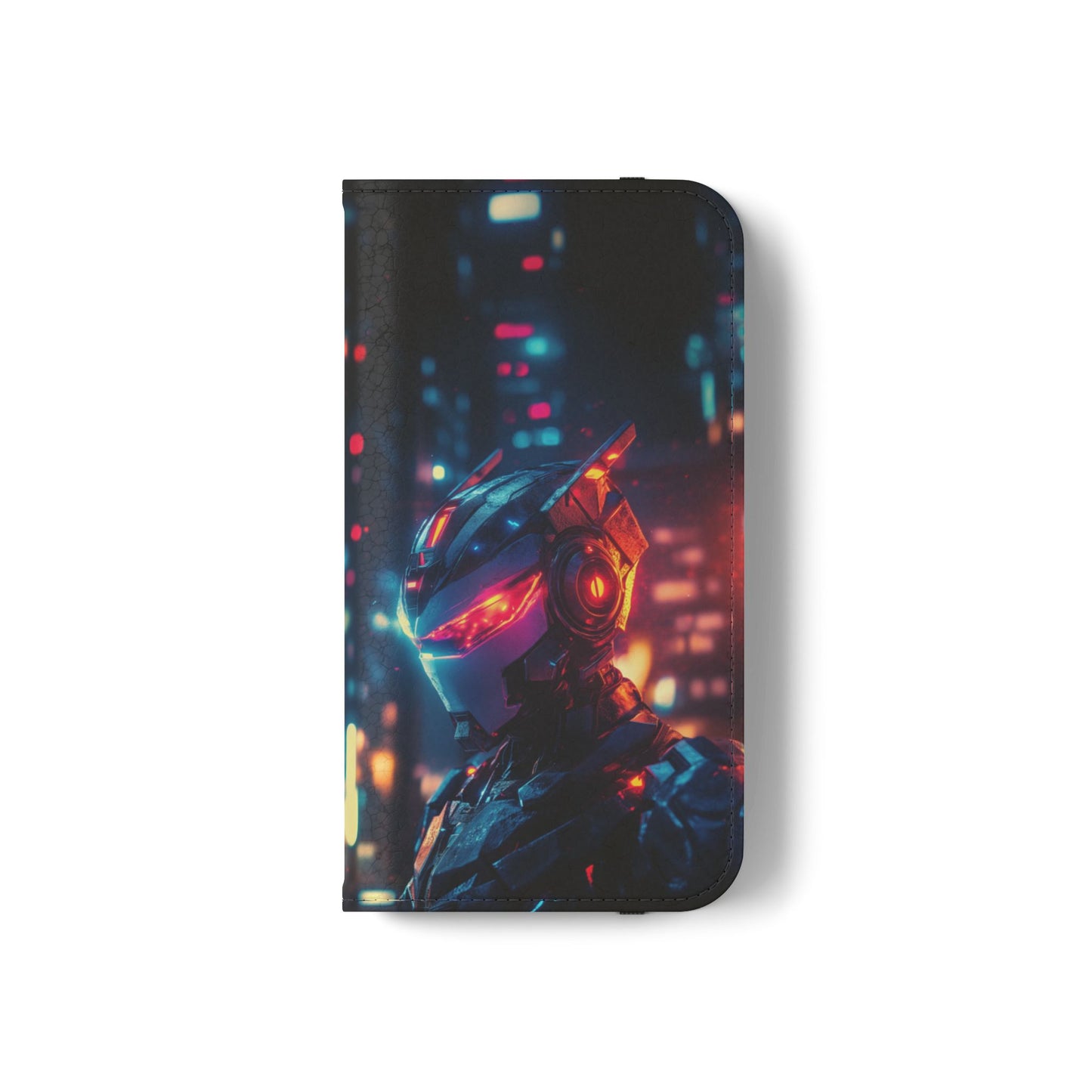 Neon Cyborg - Wallet Flip Case