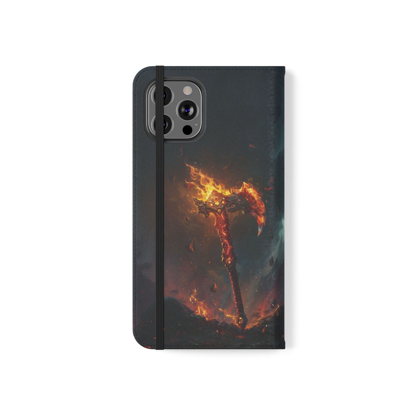 Dragon Fire Axe - Wallet Flip Case