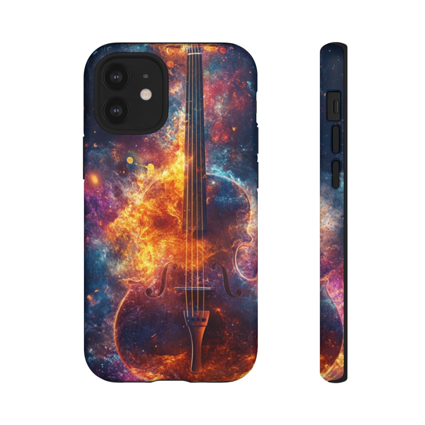 Fiery Violin Galaxy Phone Case – iPhone, Samsung, Google Pixel