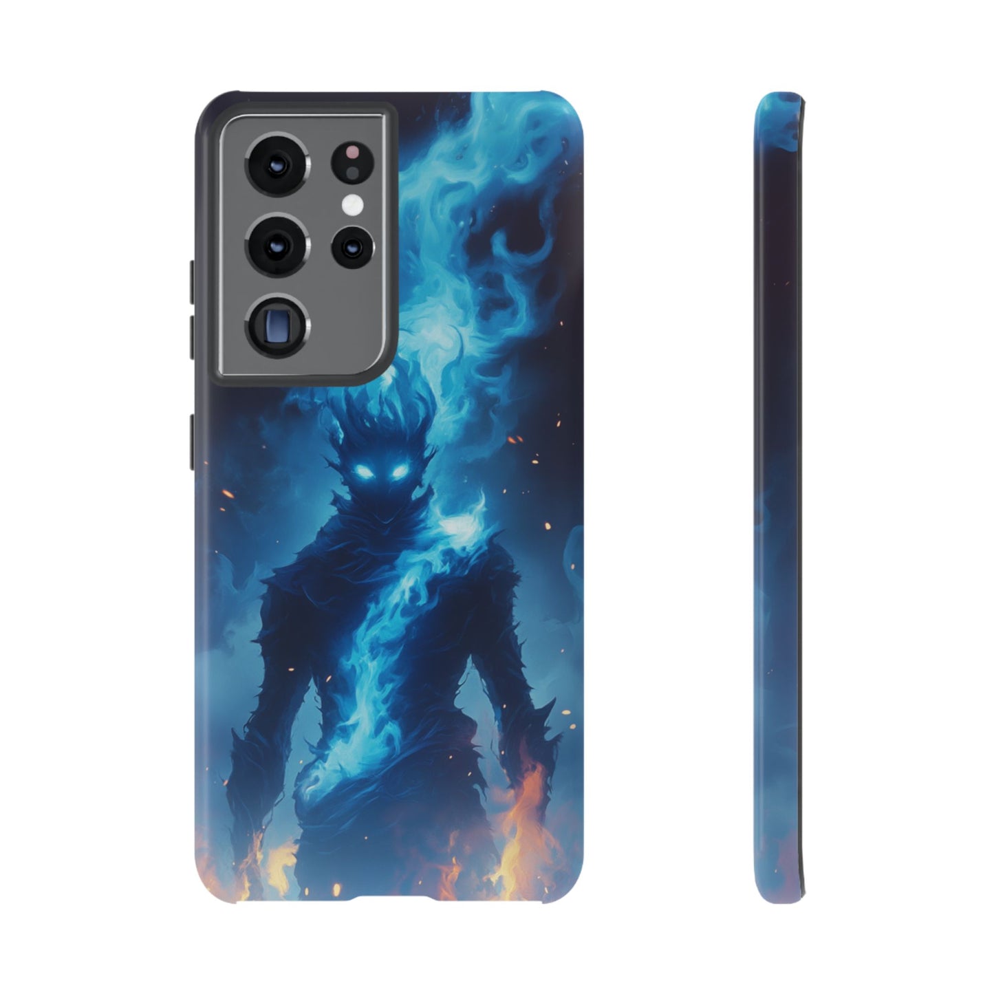 Blue Flame Spirit - Tough Samsung Galaxy Case
