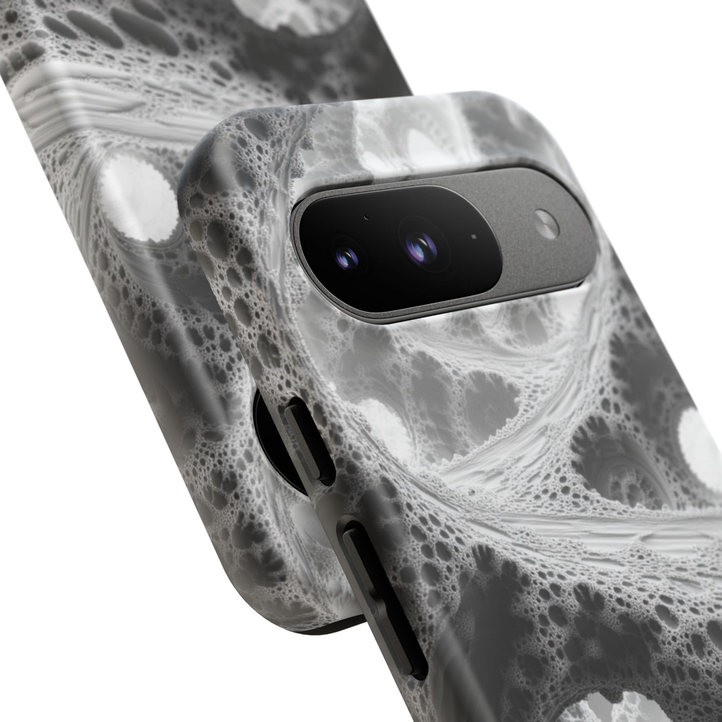 Monochrome Fractal – Tough Google Pixel Case