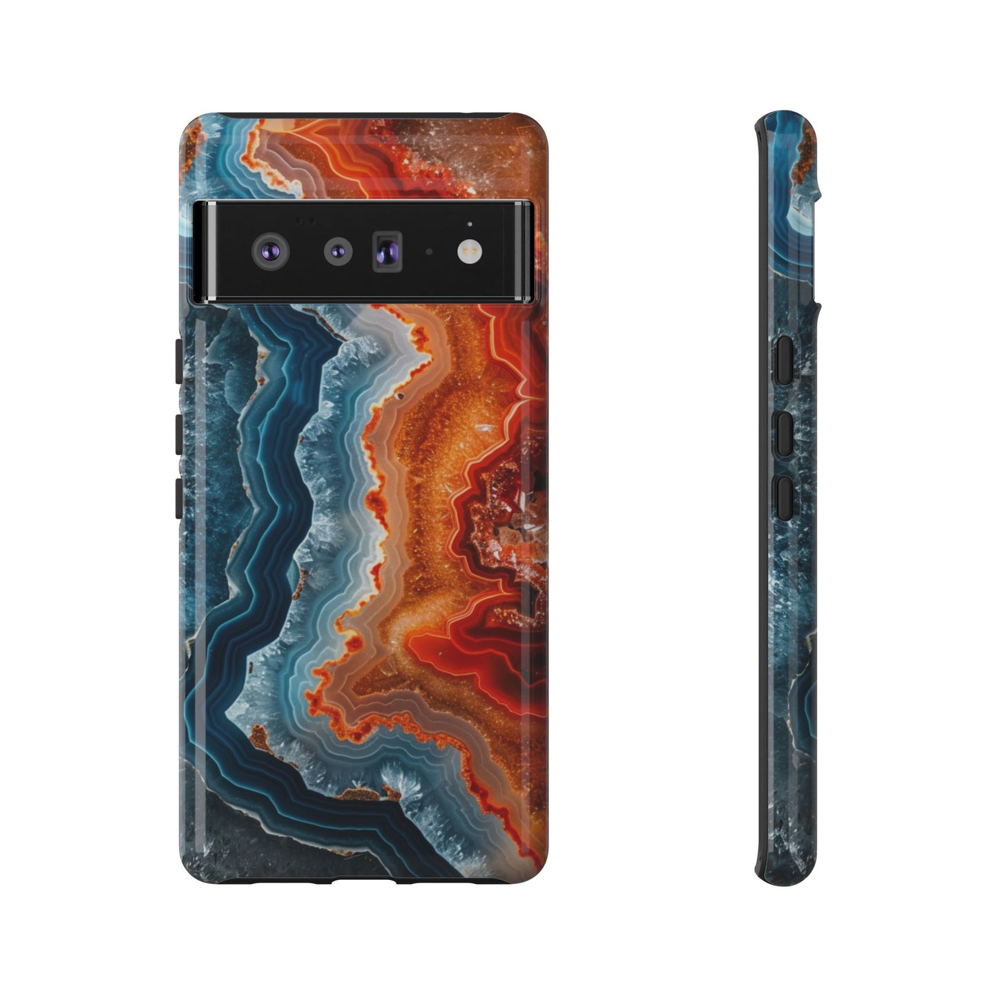 Molten Agate Veins – Tough Google Pixel Case