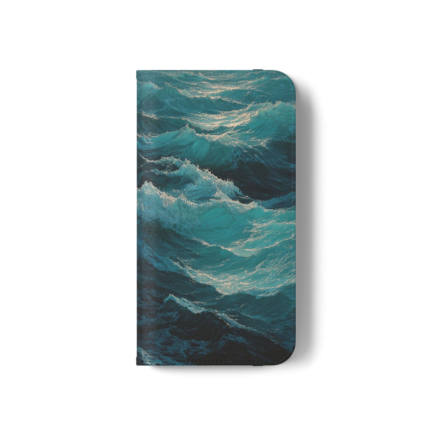 Ocean Waves - Wallet Flip Case