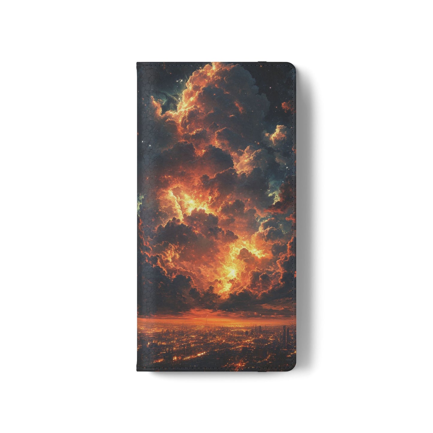 Cosmic Storm - Wallet Flip Case