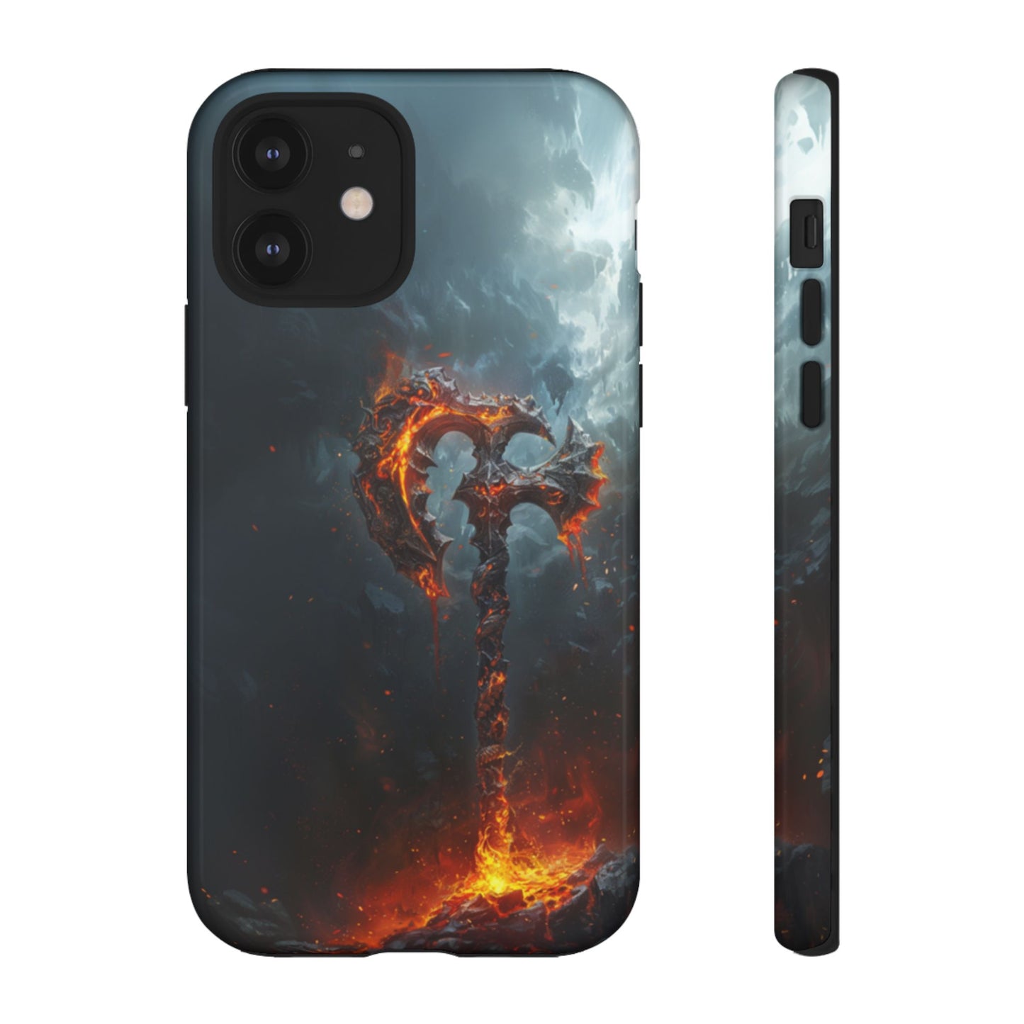 Molten War Axe - Tough iPhone Case