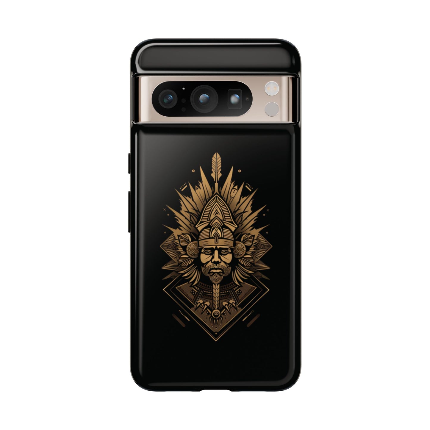 Golden Warrior Guardian - iPhone, Google Pixel, Samsung Galaxy