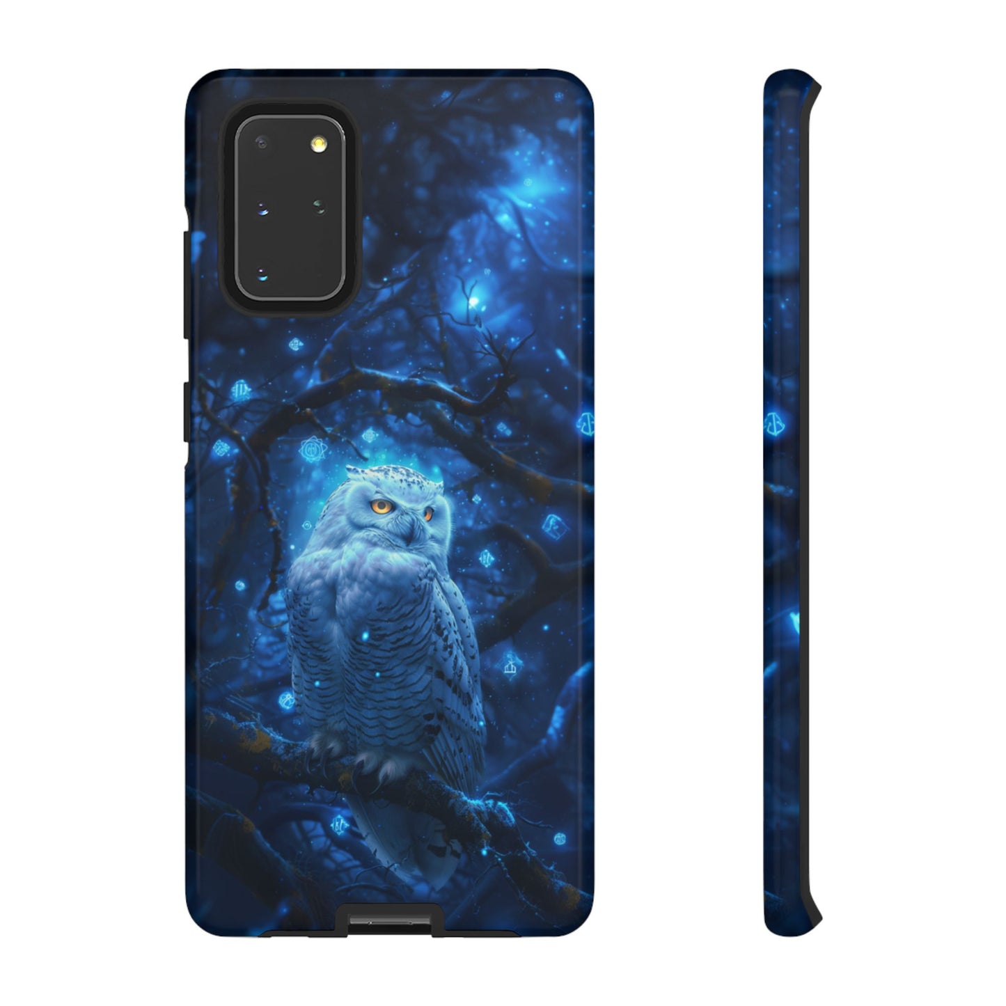 Luminous Rune Owl – Tough Samsung Galaxy Case