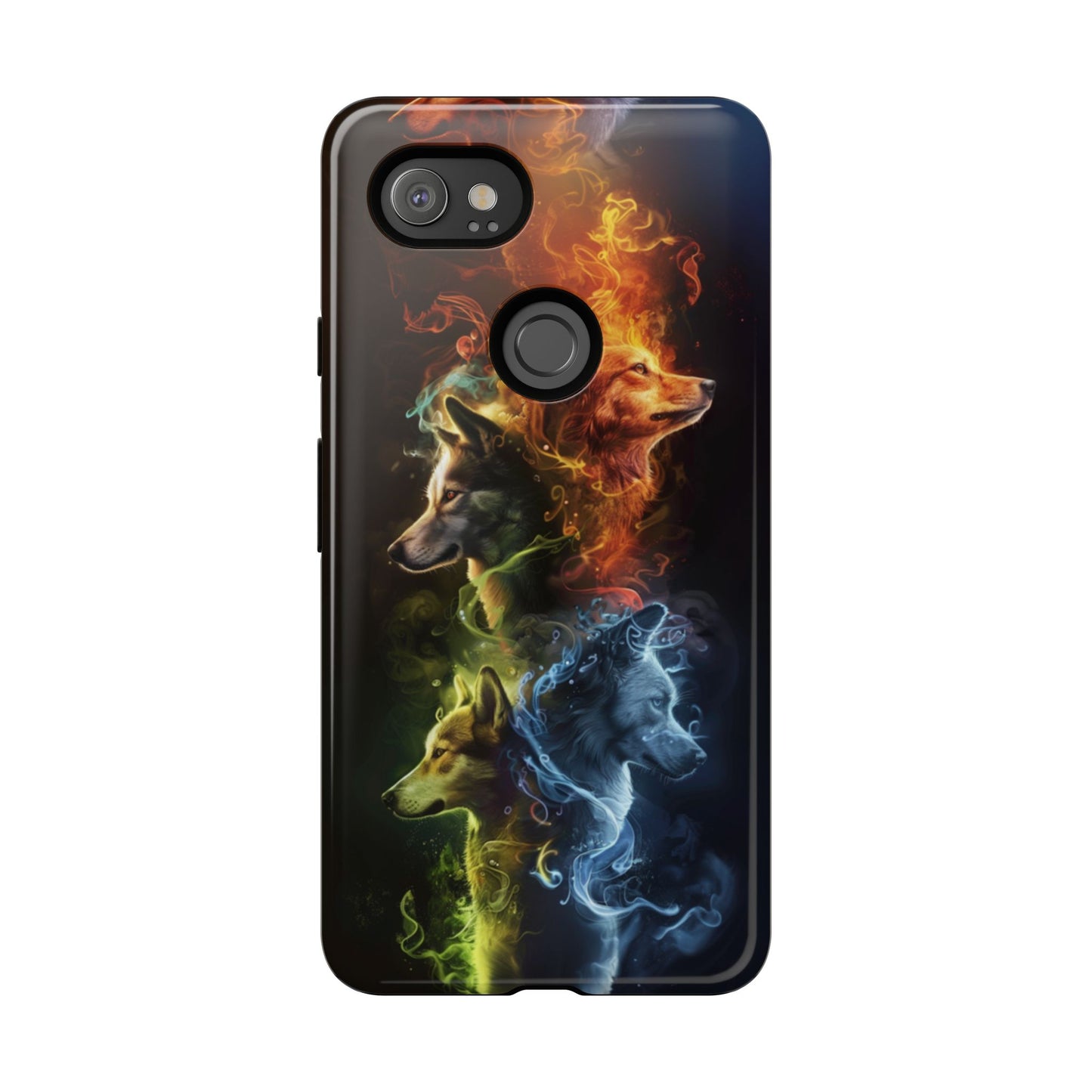 Elemental Wolf Pack – Tough Google Pixel Case