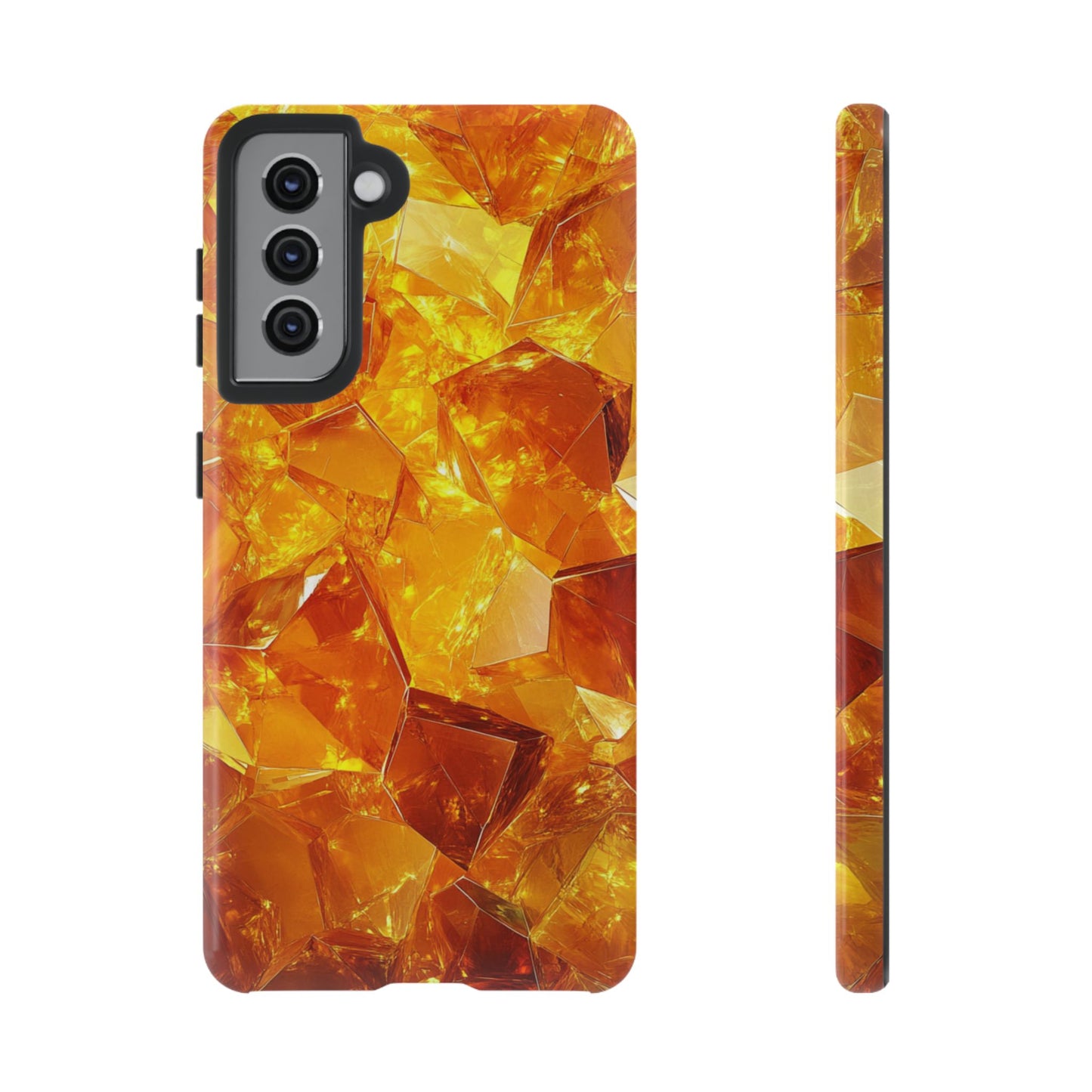 Amber Crystal Shards – Tough Samsung Galaxy Case