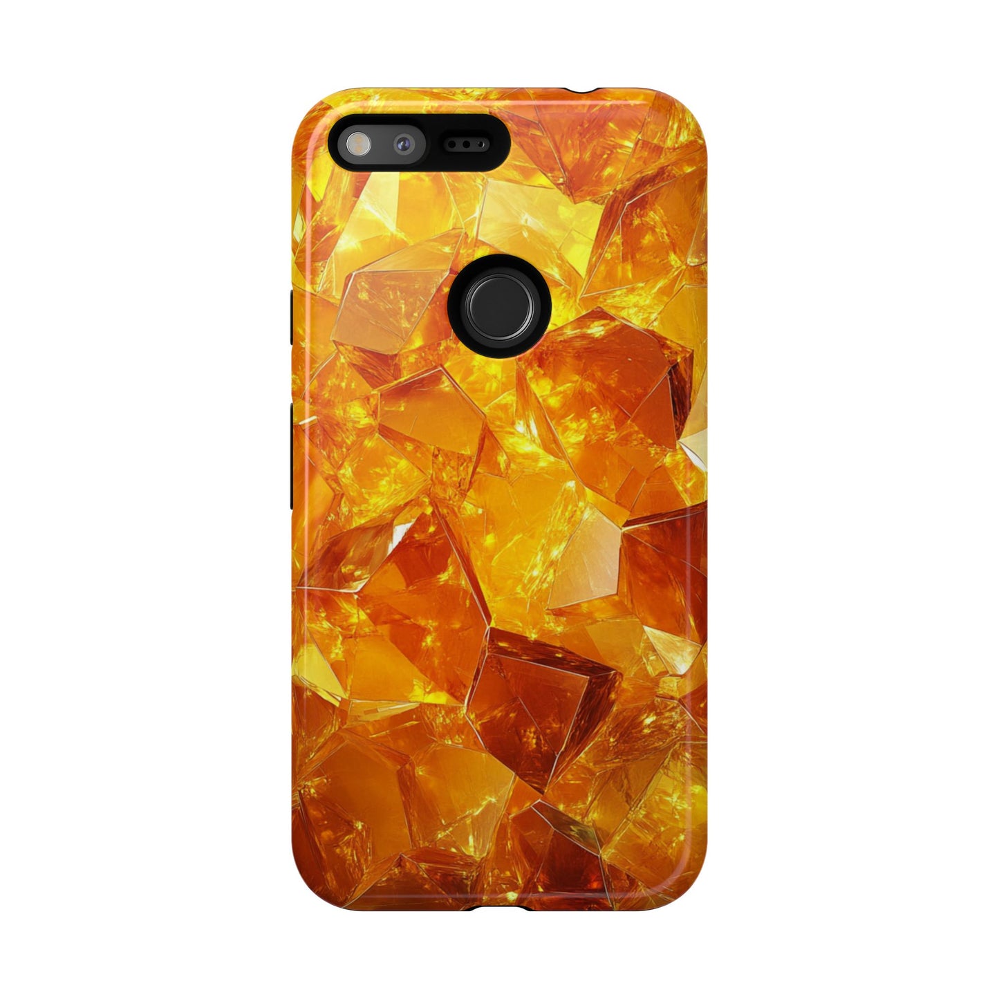 Amber Crystal Shards – Tough Google Pixel Case
