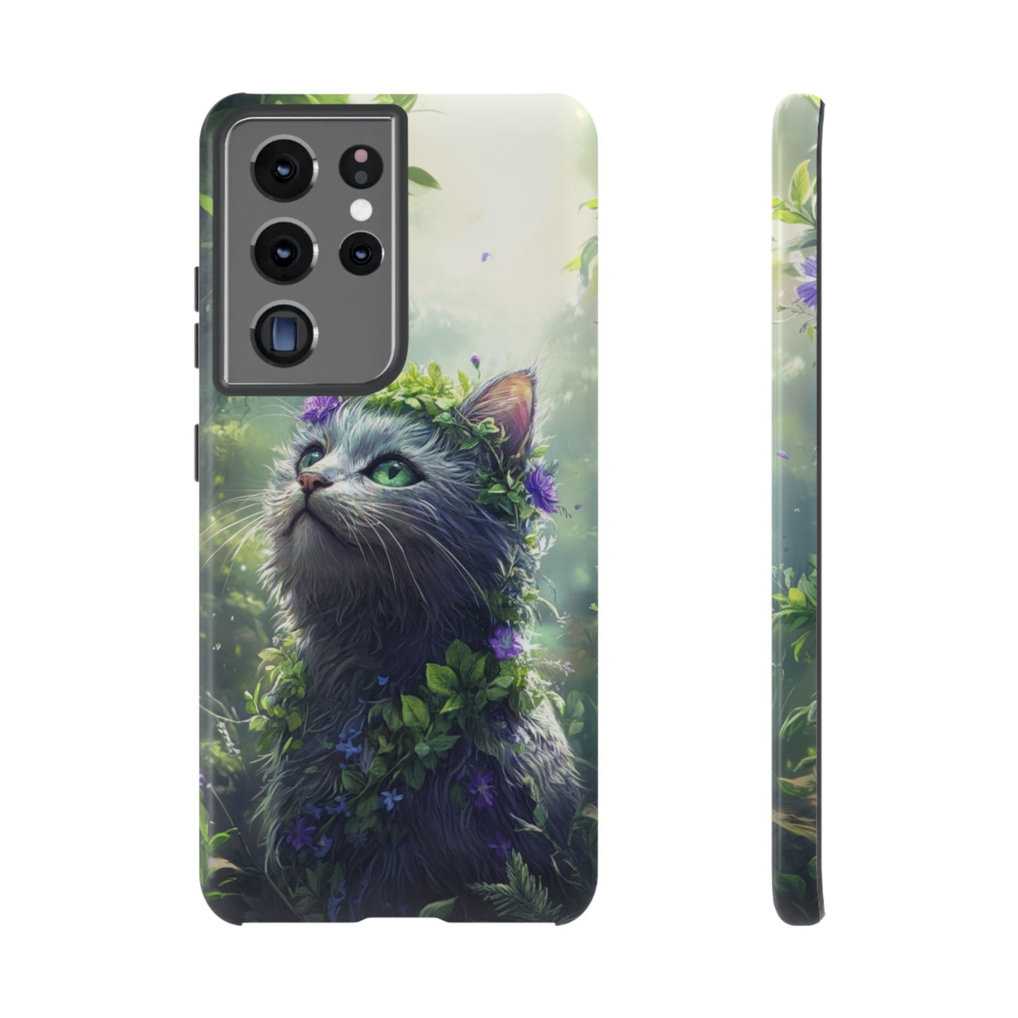 Forest Spirit Cat - Tough Samsung Galaxy Case
