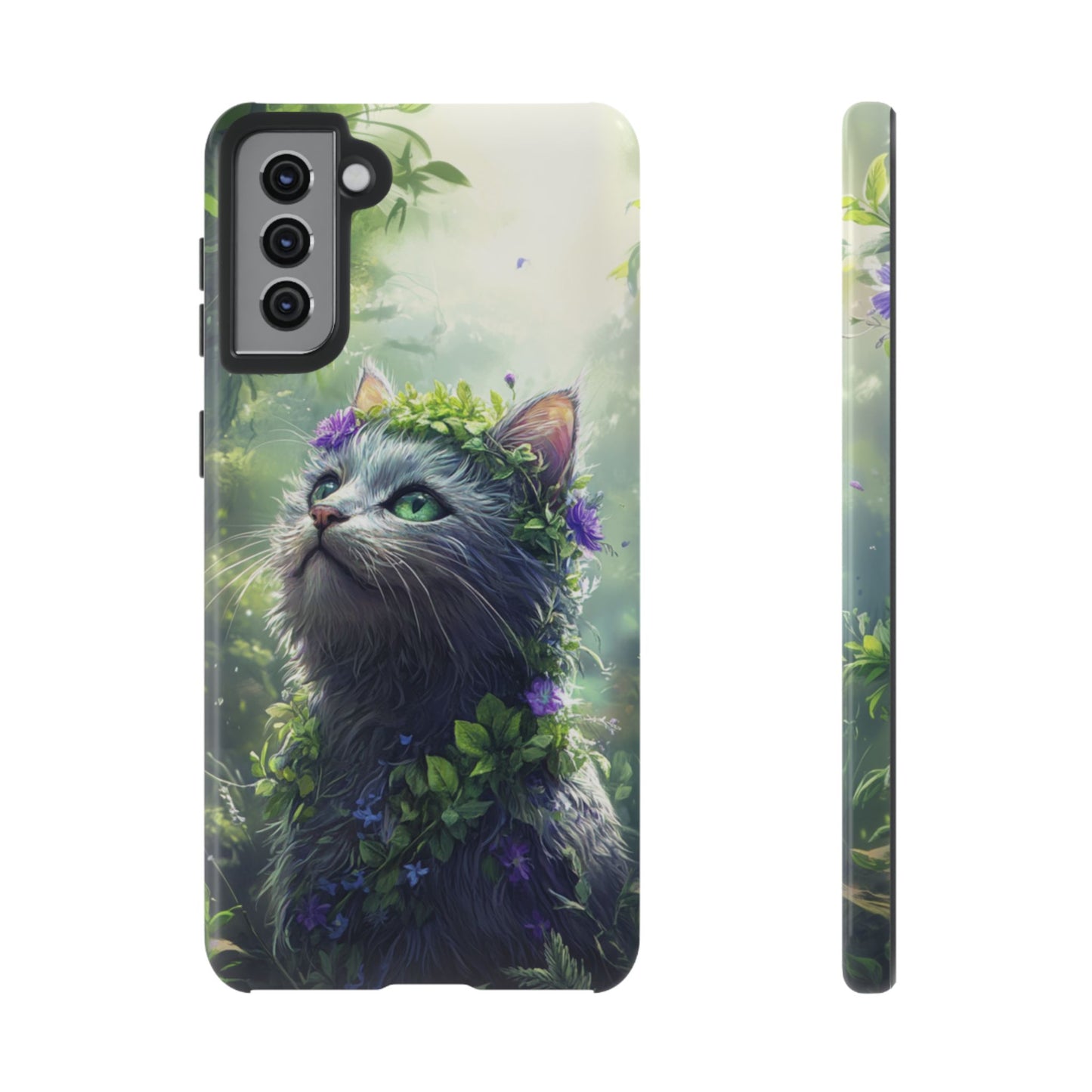 Forest Spirit Cat - Tough Samsung Galaxy Case