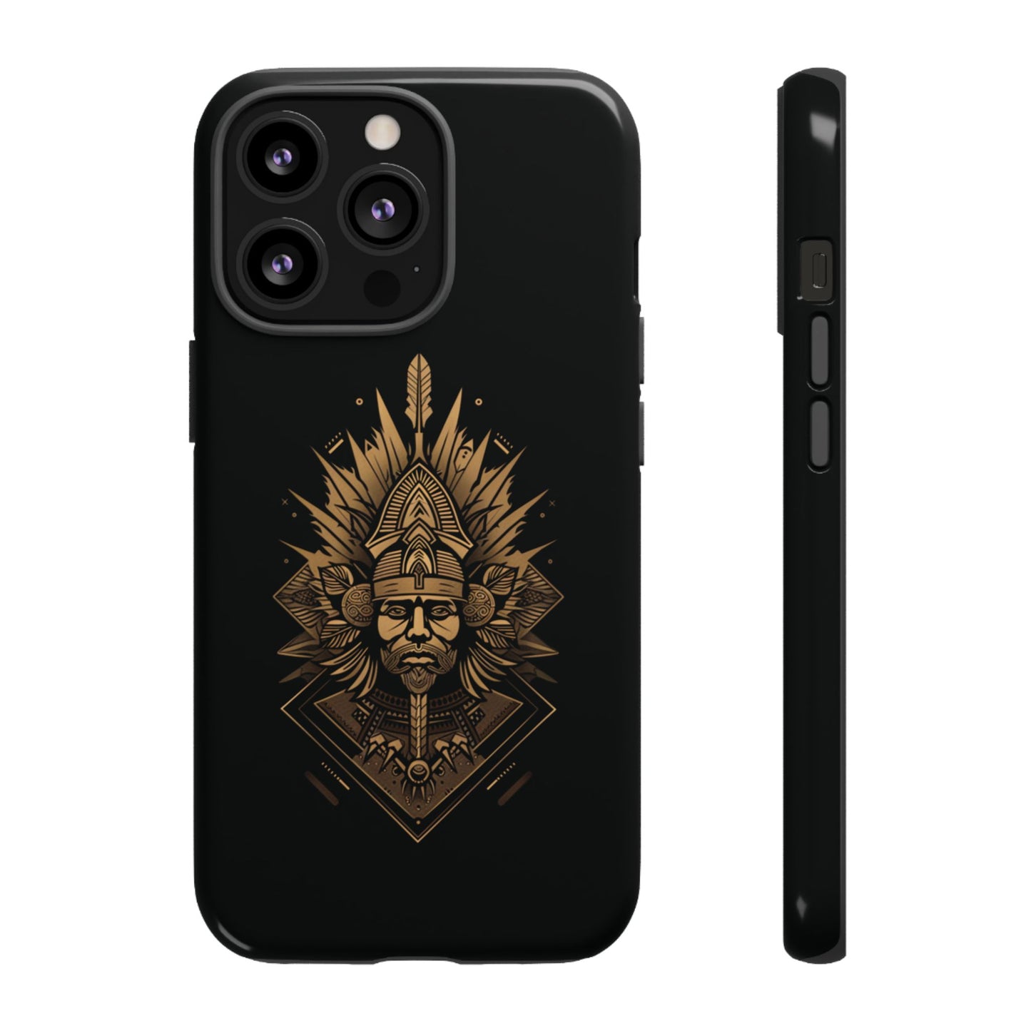 Golden Warrior Guardian - iPhone, Google Pixel, Samsung Galaxy