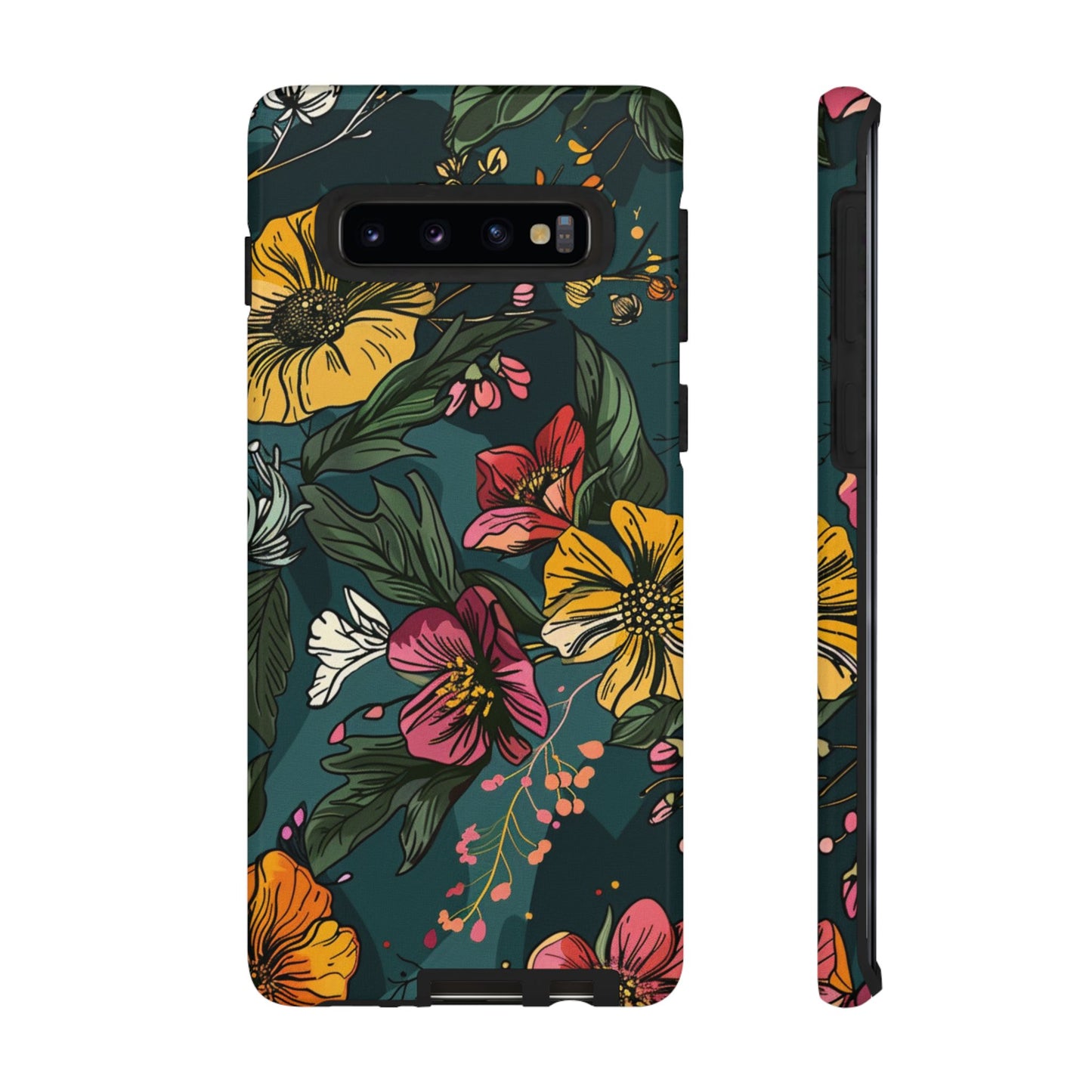 Vintage Floral Bloom – Tough Samsung Galaxy Case
