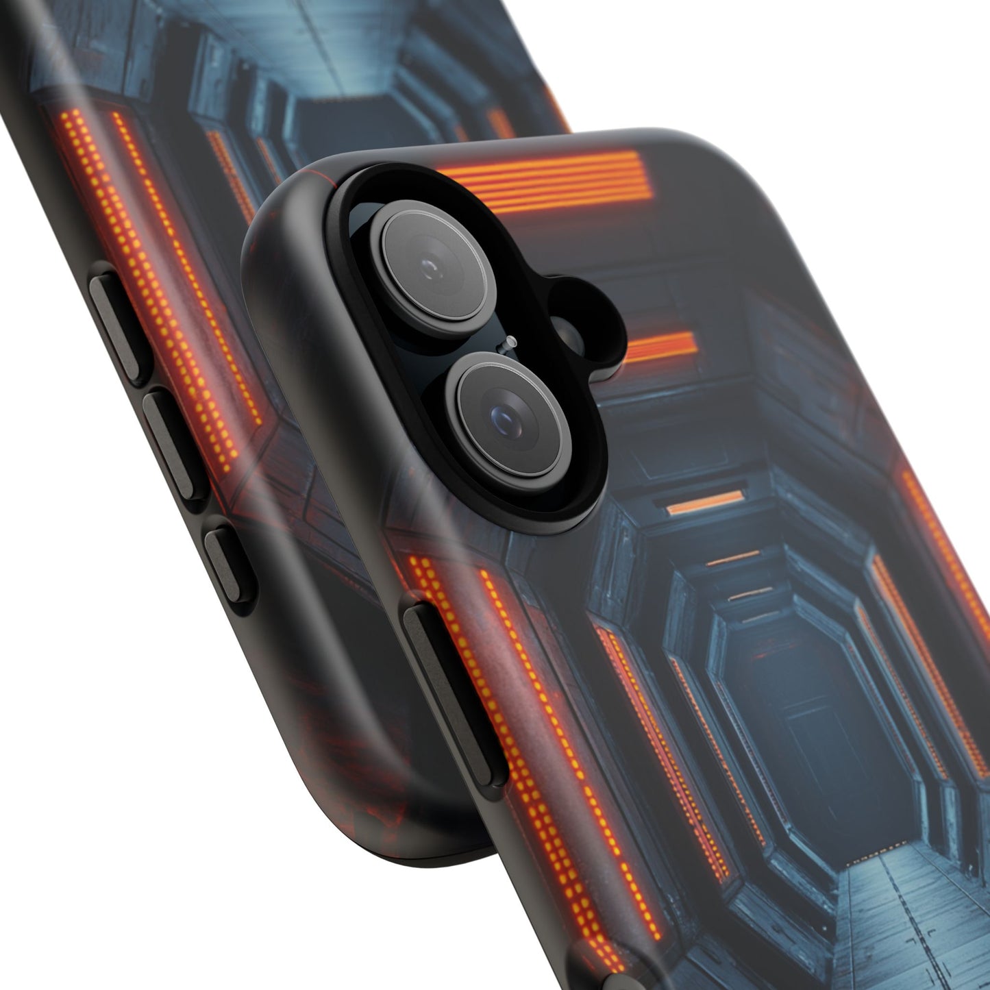 Red Alert Corridor – Tough iPhone Case