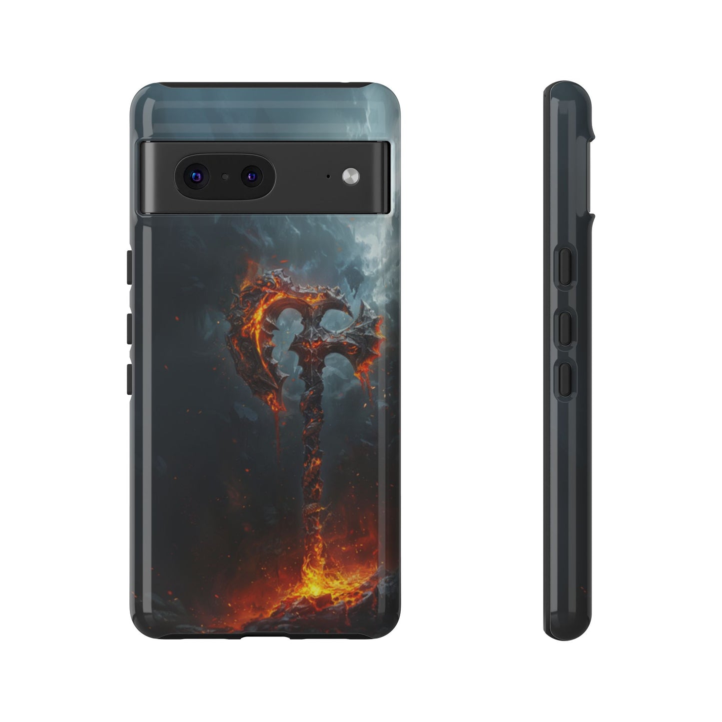 Molten War Axe - Tough Google Pixel Case