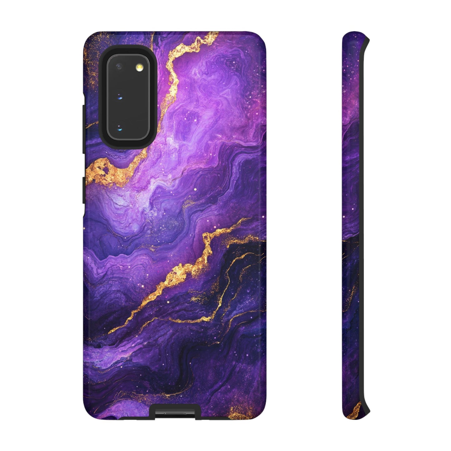 Amethyst Gold Marble – Tough Samsung Galaxy Case