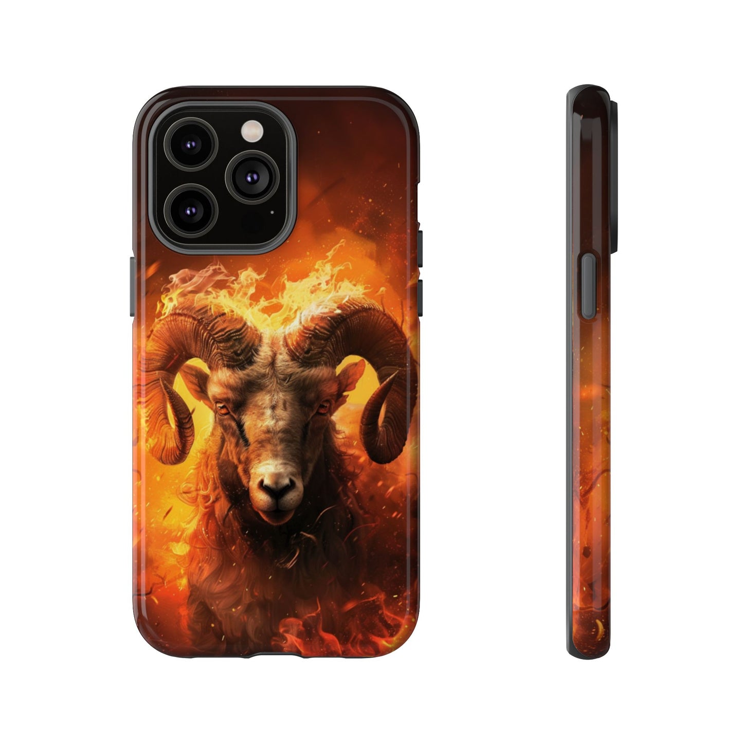 Aries Fire Ram - Tough iPhone Case
