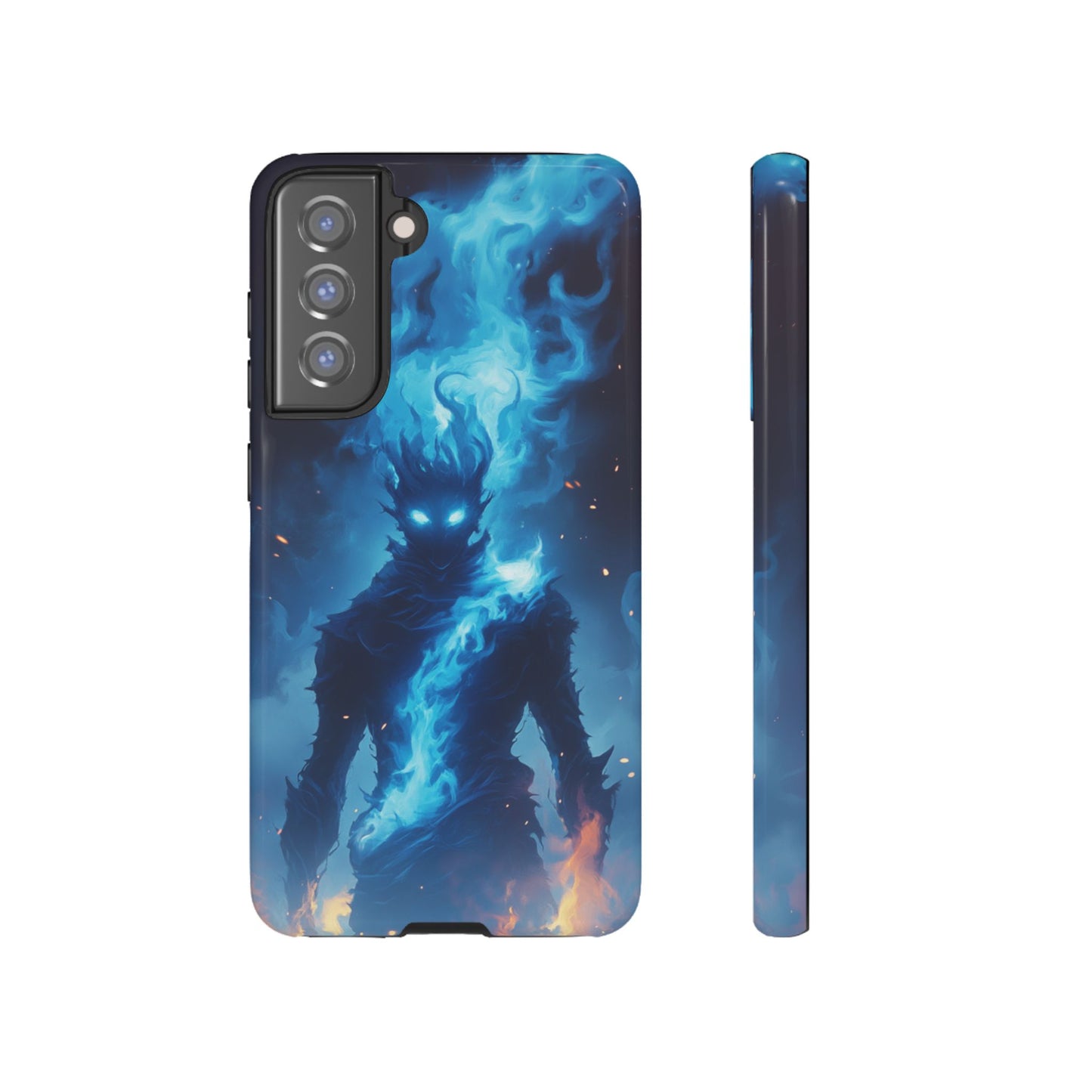 Blue Flame Spirit - Tough Samsung Galaxy Case