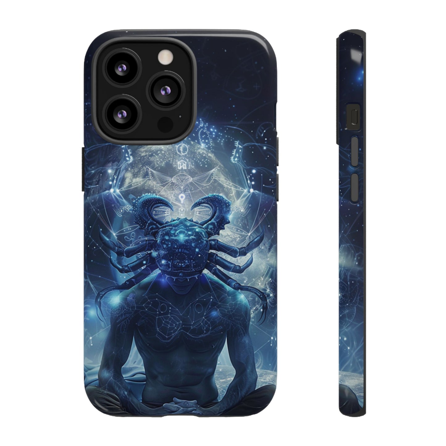 Celestial Cancer Guardian Phone Case – iPhone, Google Pixel, Samsung Galaxy