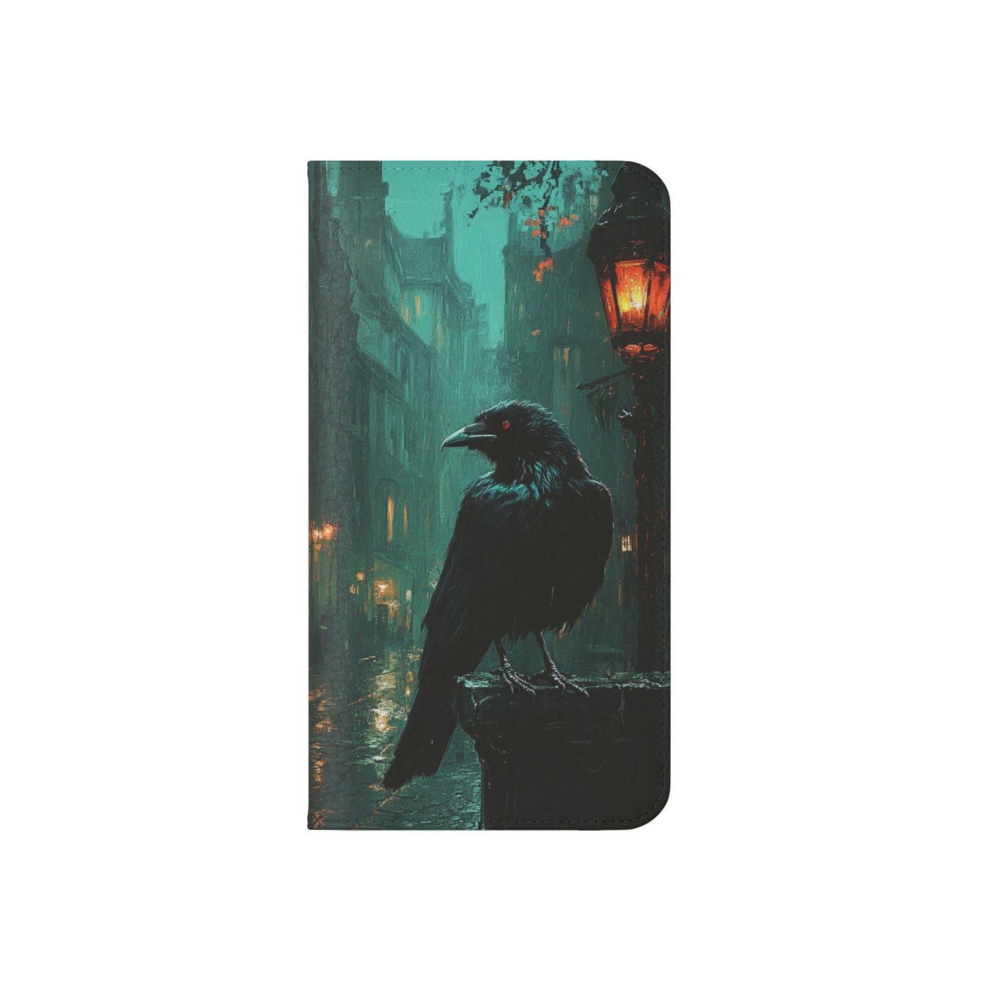 Victorian Raven - Wallet Flip Case