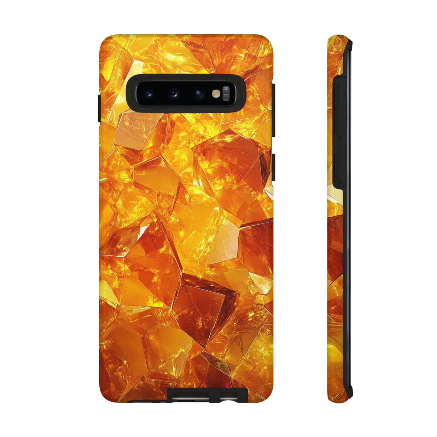 Amber Crystal Shards – Tough Samsung Galaxy Case