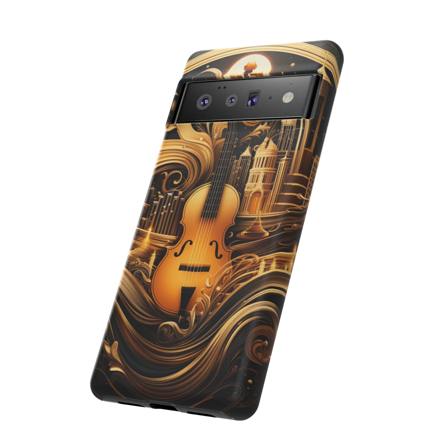 Golden Symphony Phone Case – iPhone, Samsung, Google Pixel